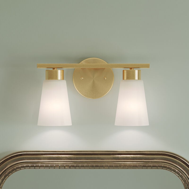 Stamos 13 Inch Bath Vanity Light by Kichler