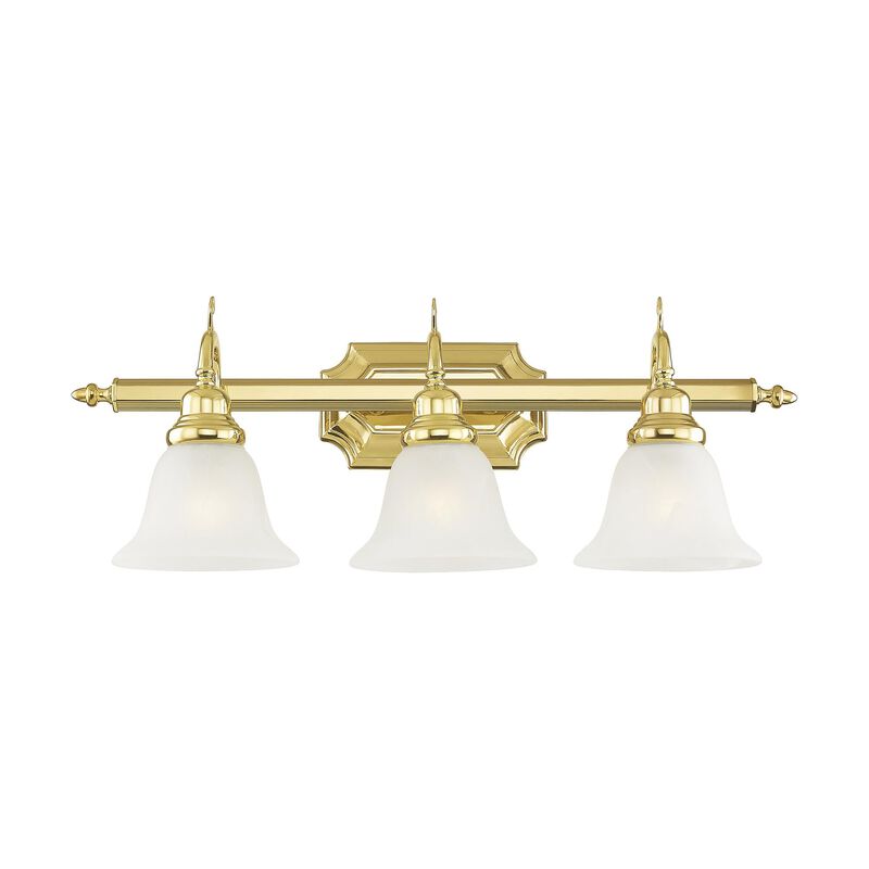 French Regency 25 Inch Bath Vanity Light by Livex Lighting