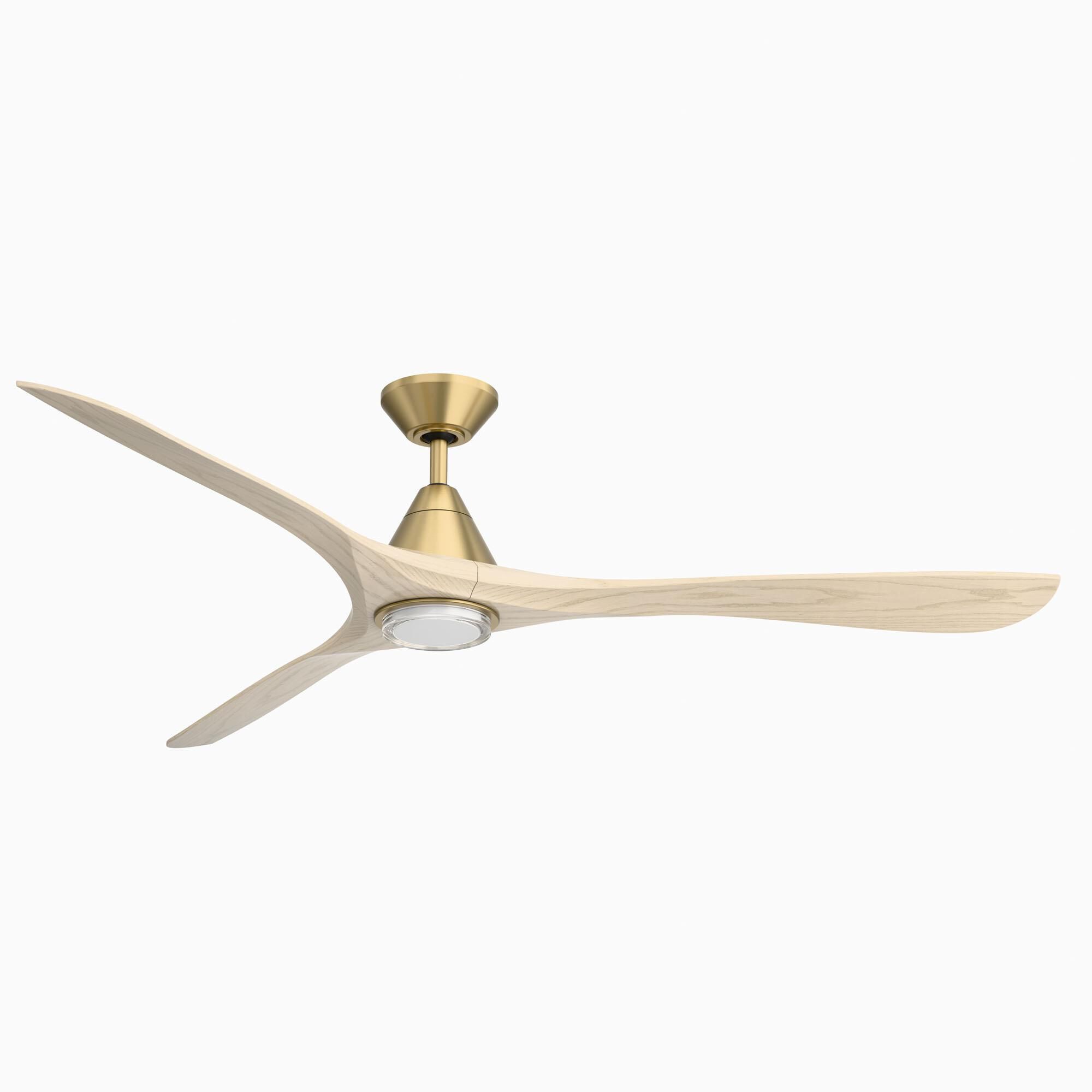 Carve 72 Inch Ceiling Fan with Light Kit by Modern Forms