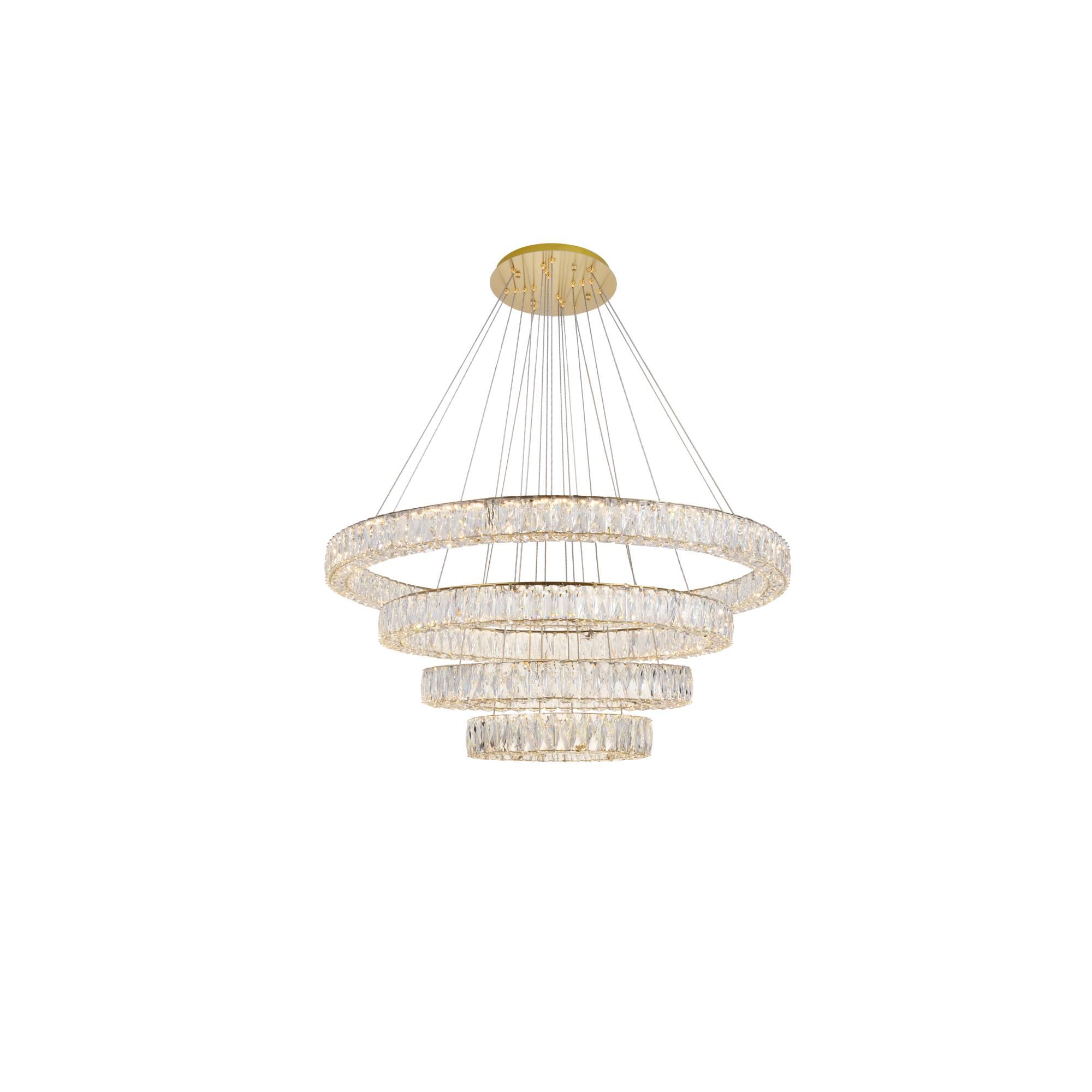 Monroe Chandelier by Elegant Lighting