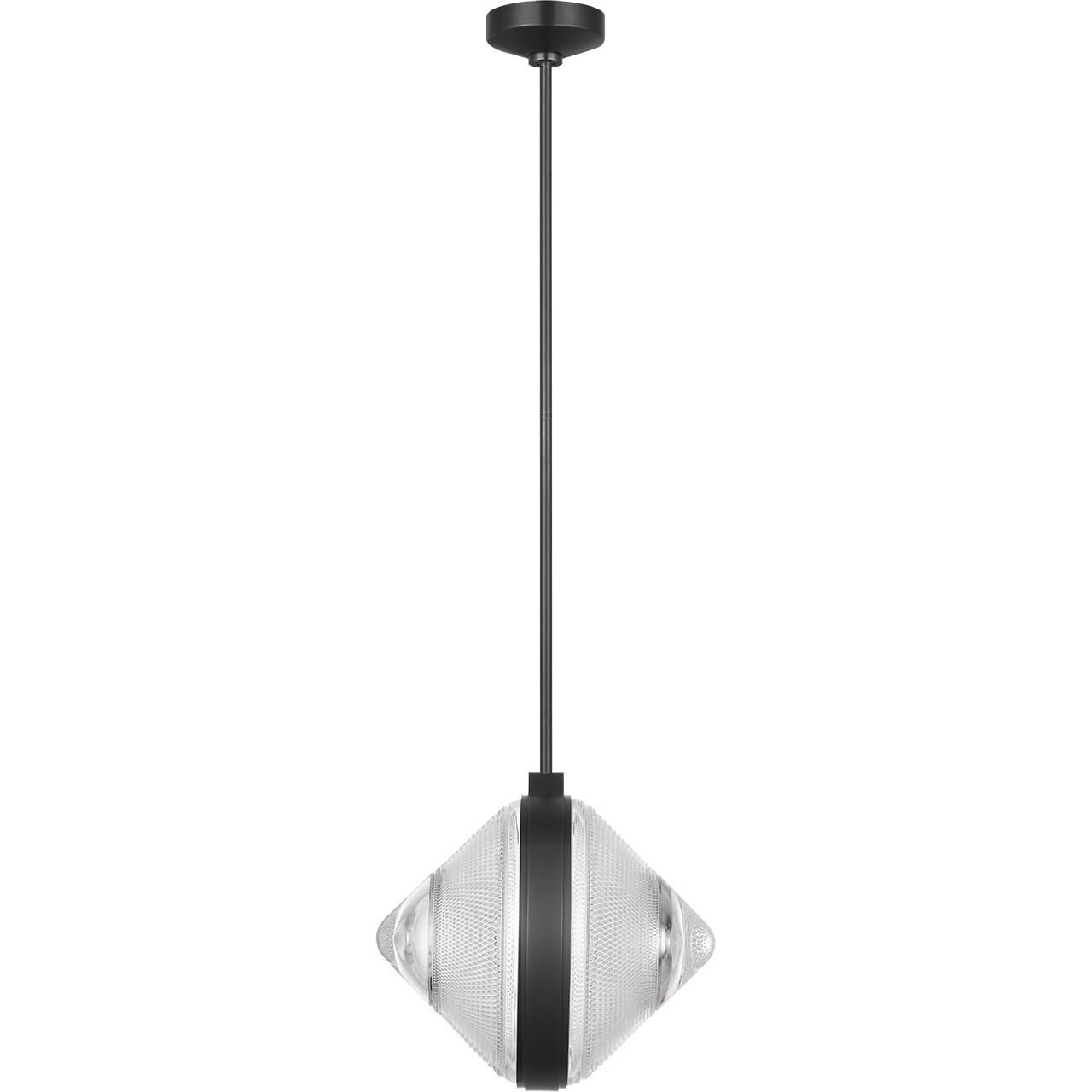 Shown in Bronze finish and Clear crystal