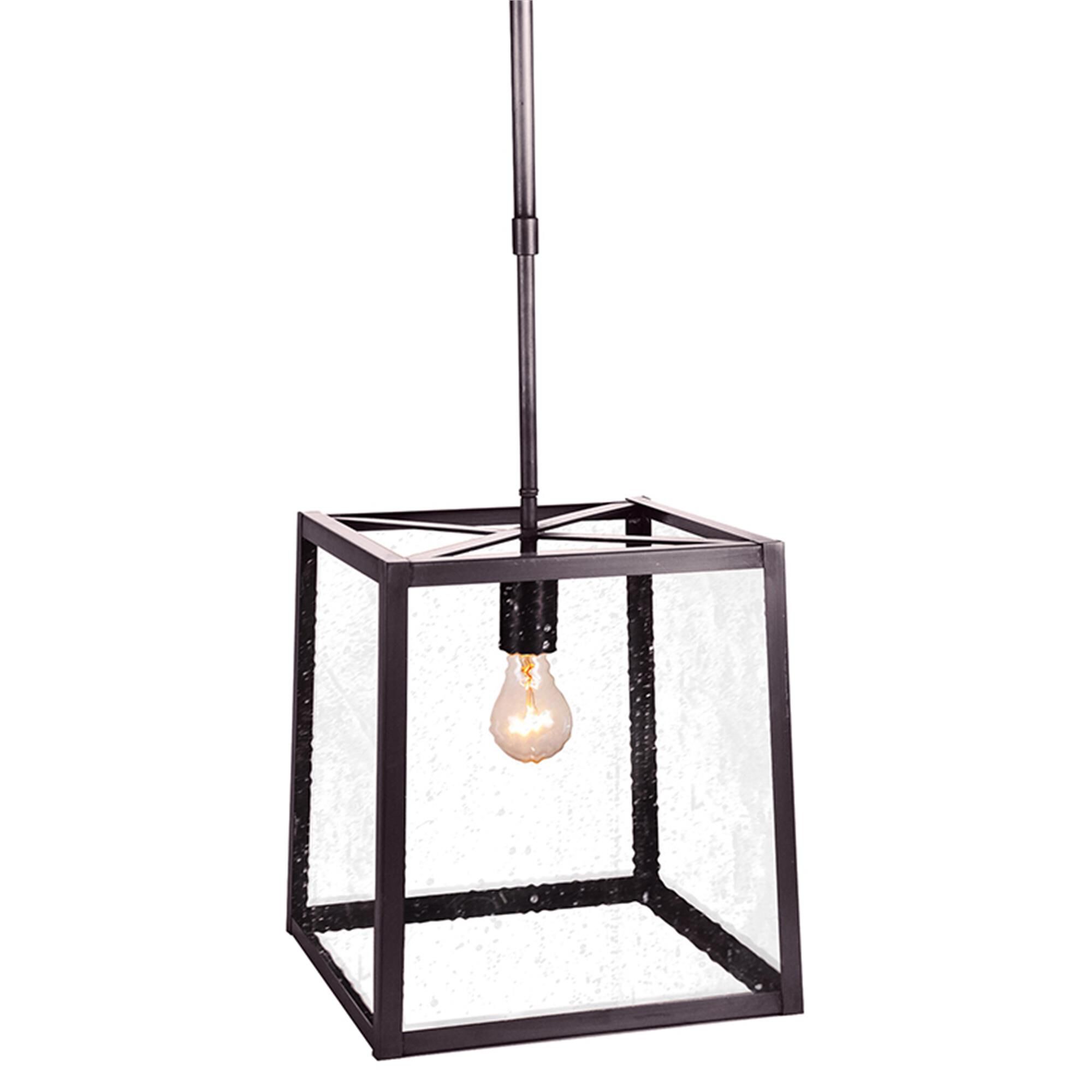 Transitional 13 Inch Lantern Pendant,