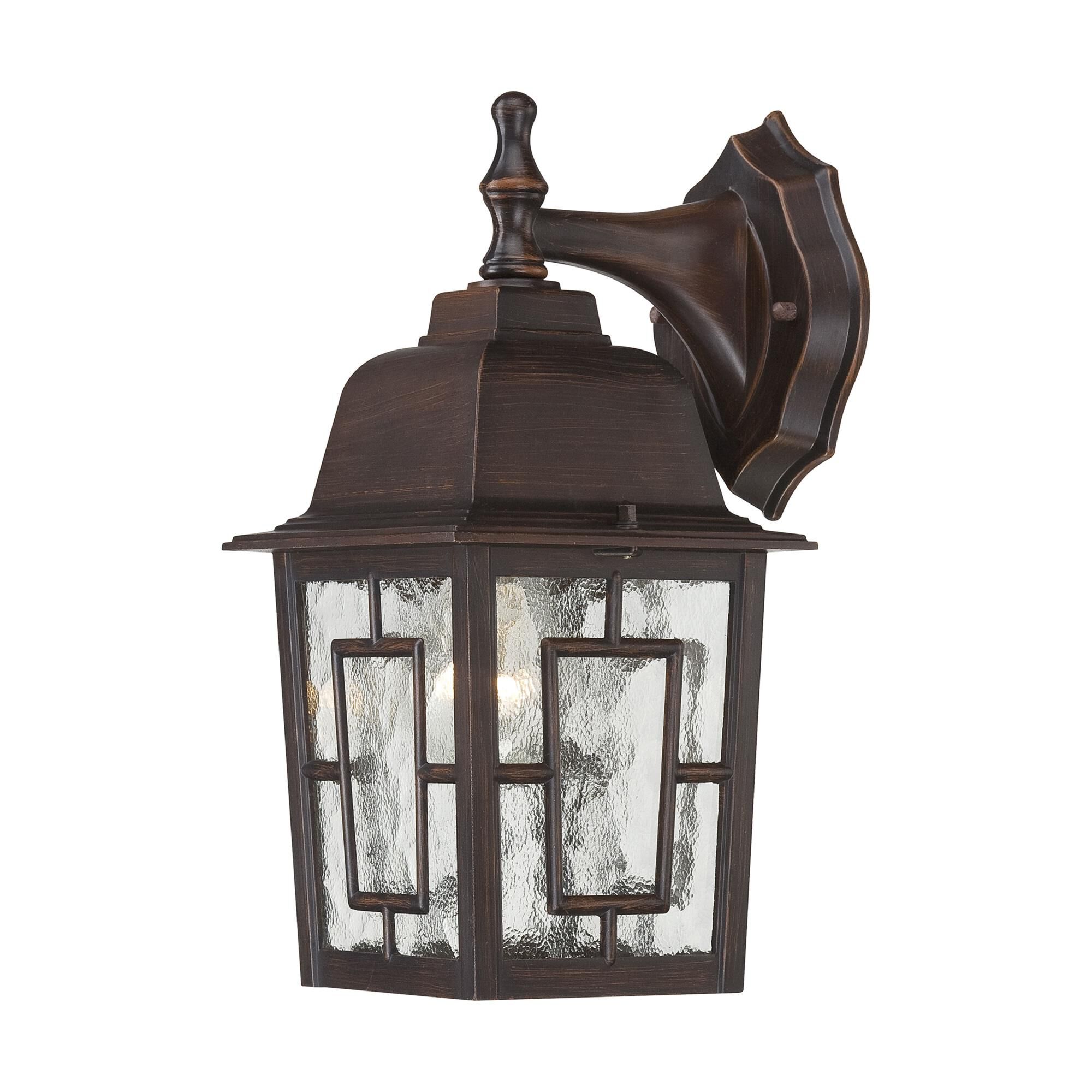 Banyon 12 Inch Tall 1 Light Outdoor Wall Light by Nuvo Lighting