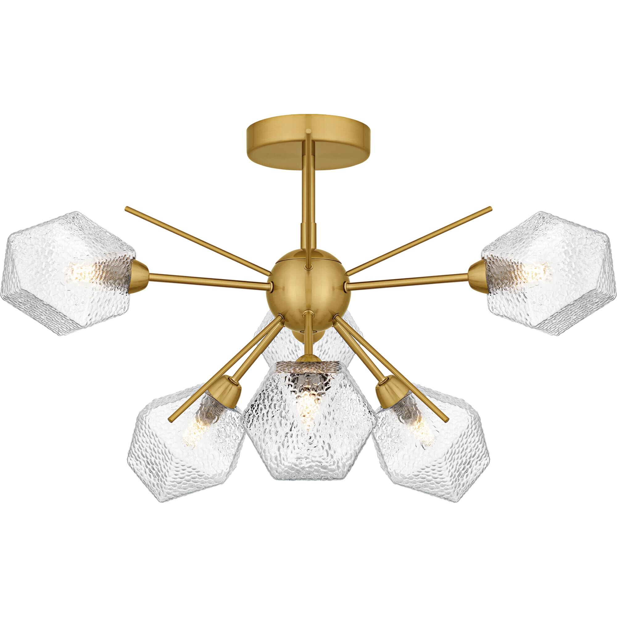 Salvador 24 Inch Semi Flush Mount by Quoizel