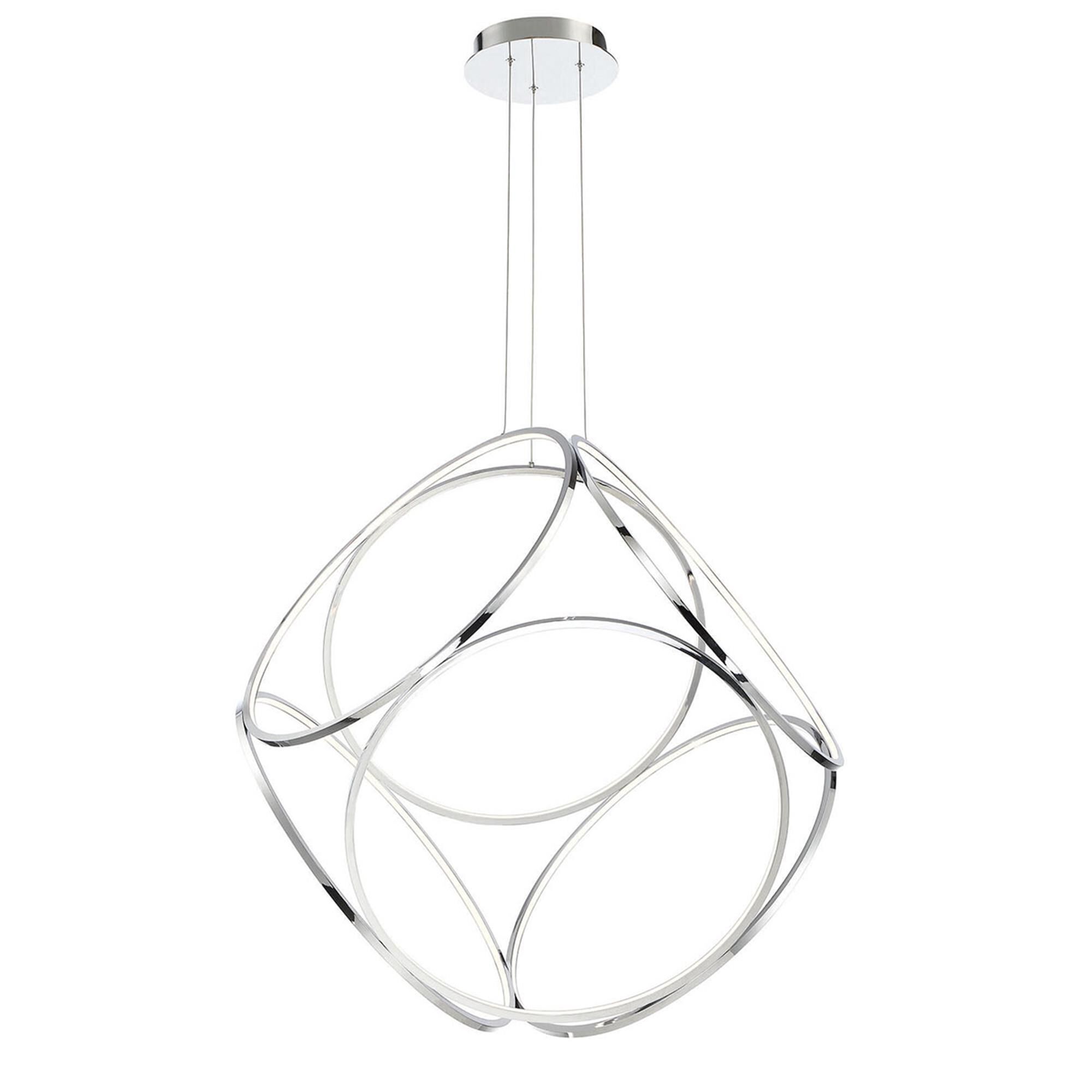 Shown in Chrome finish and White glass and White shade