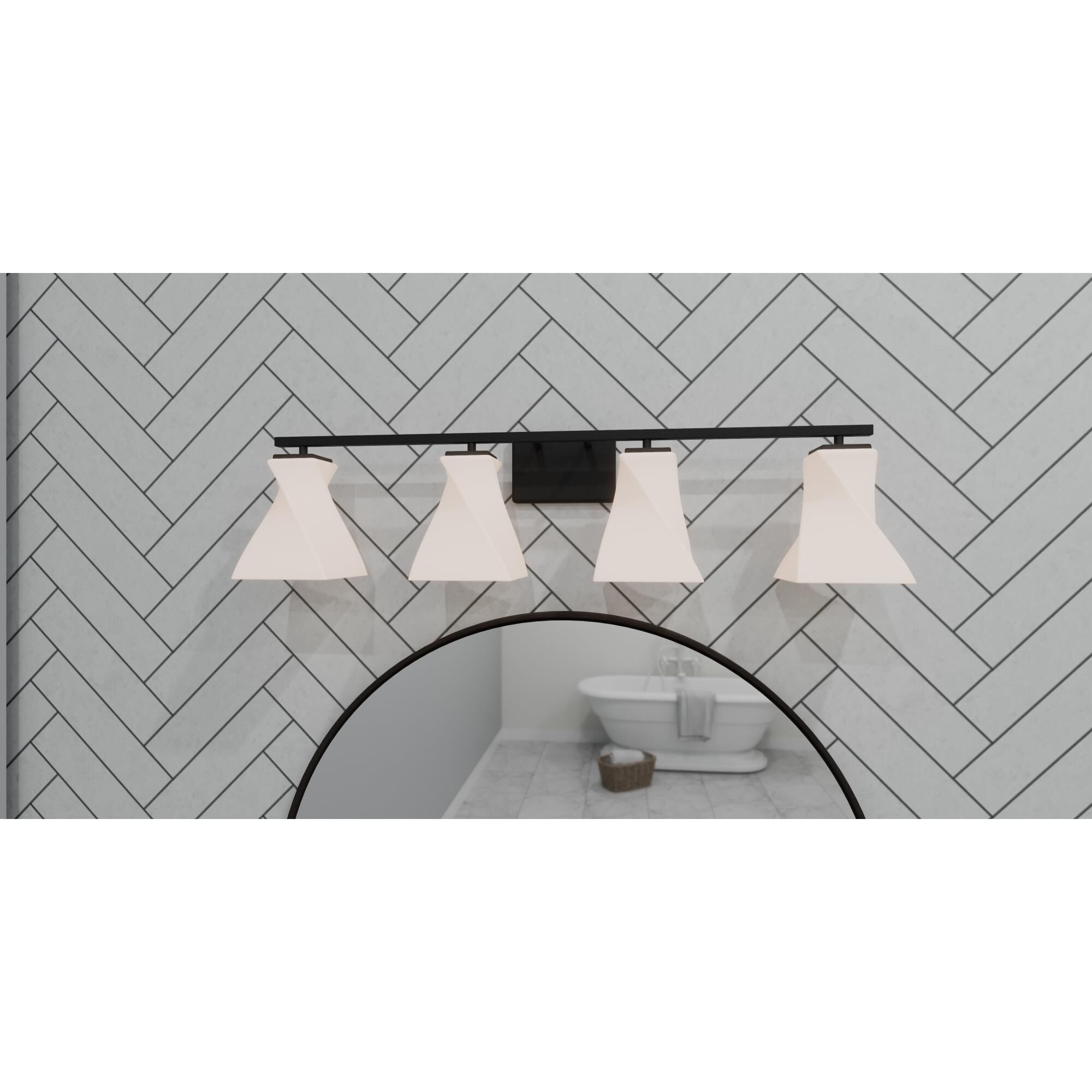Stetson 34 Inch Bath Vanity Light by Quoizel
