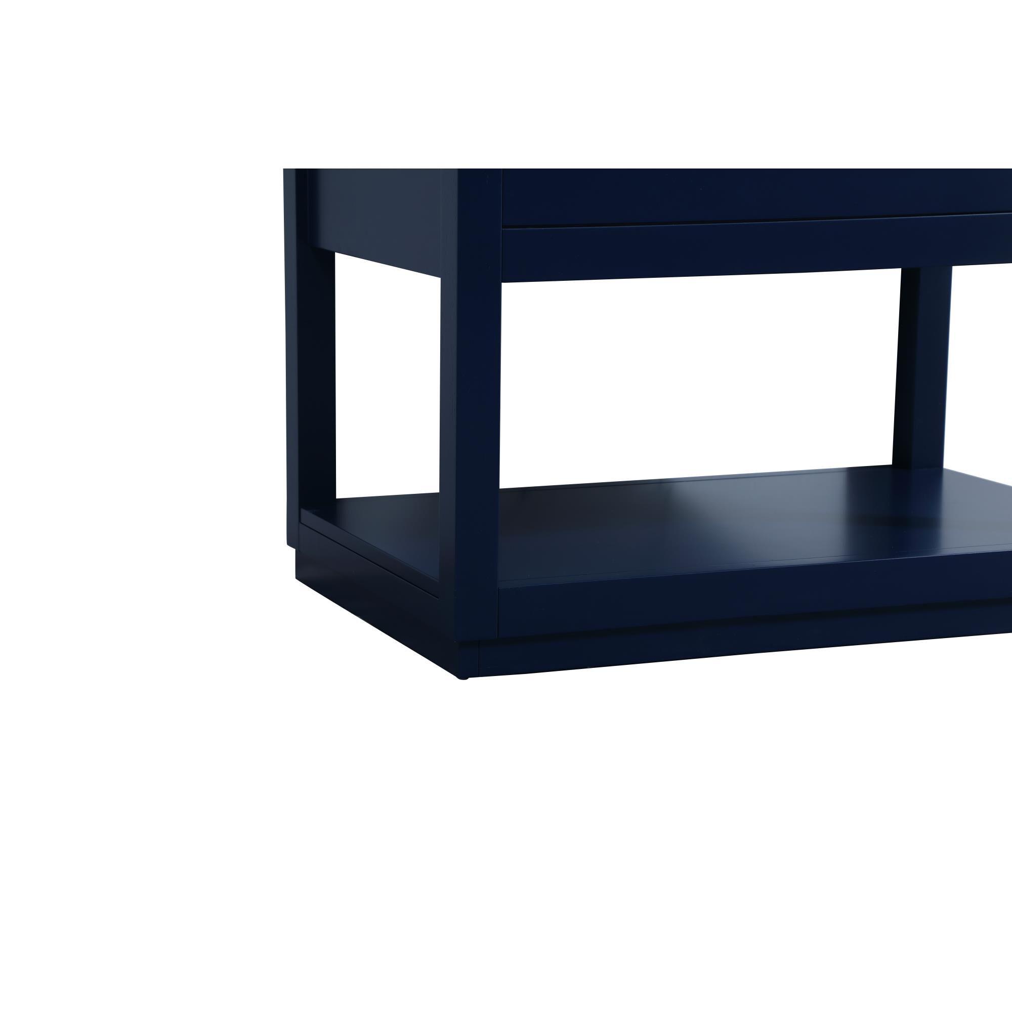 Shown in Blue finish