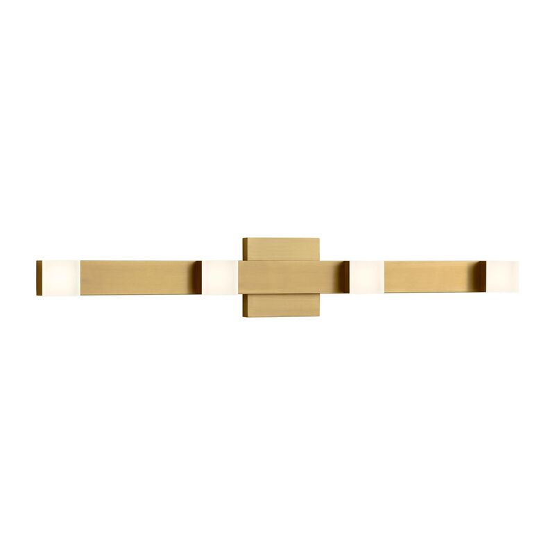 Drew & Jonathan Brander 30 Inch 4 Light Bath Vanity Light by Visual Comfort Studio