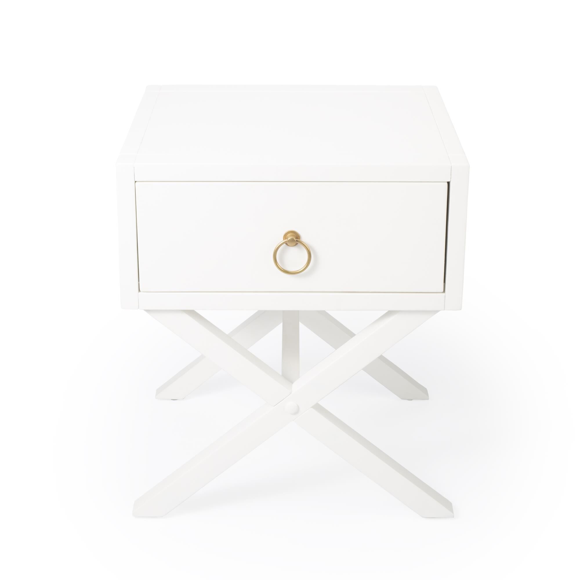 Shown in White finish