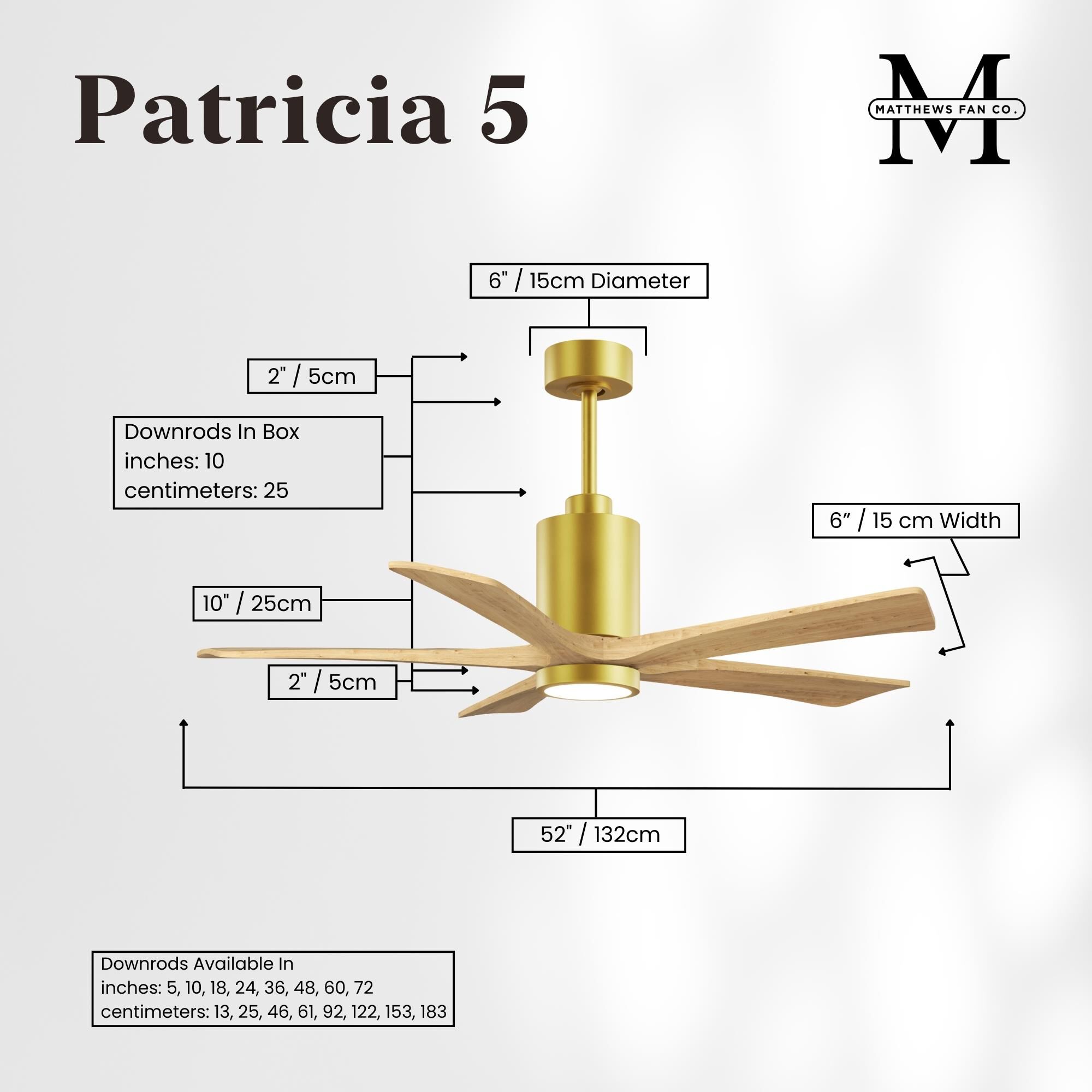 Shown in Brushed Brass finish