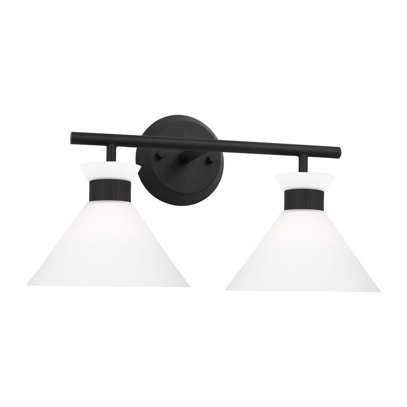 Drew & Jonathan Belcarra 17 Inch 2 Light Bath Vanity Light by Visual Comfort Studio