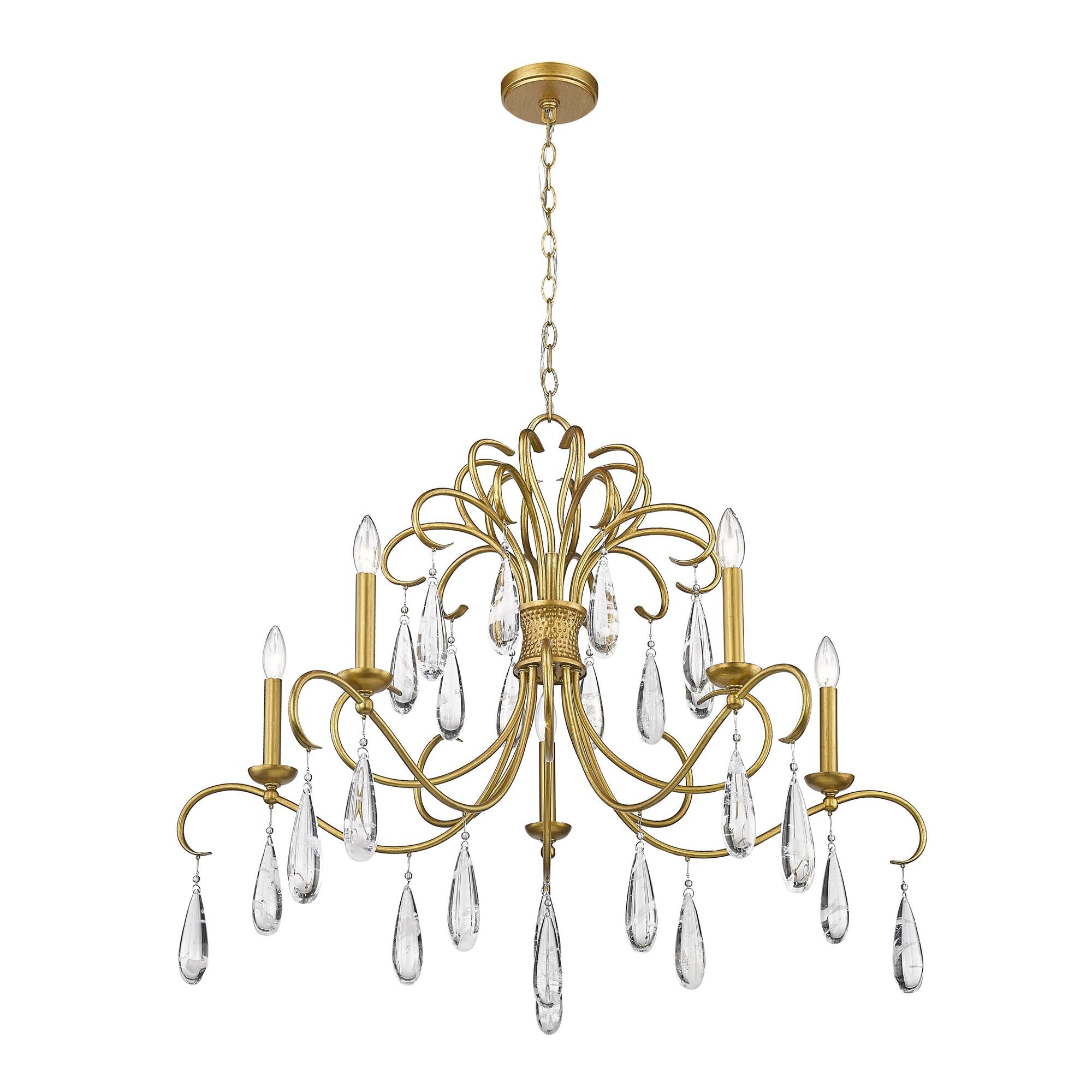 Shown in Gilded Gold finish