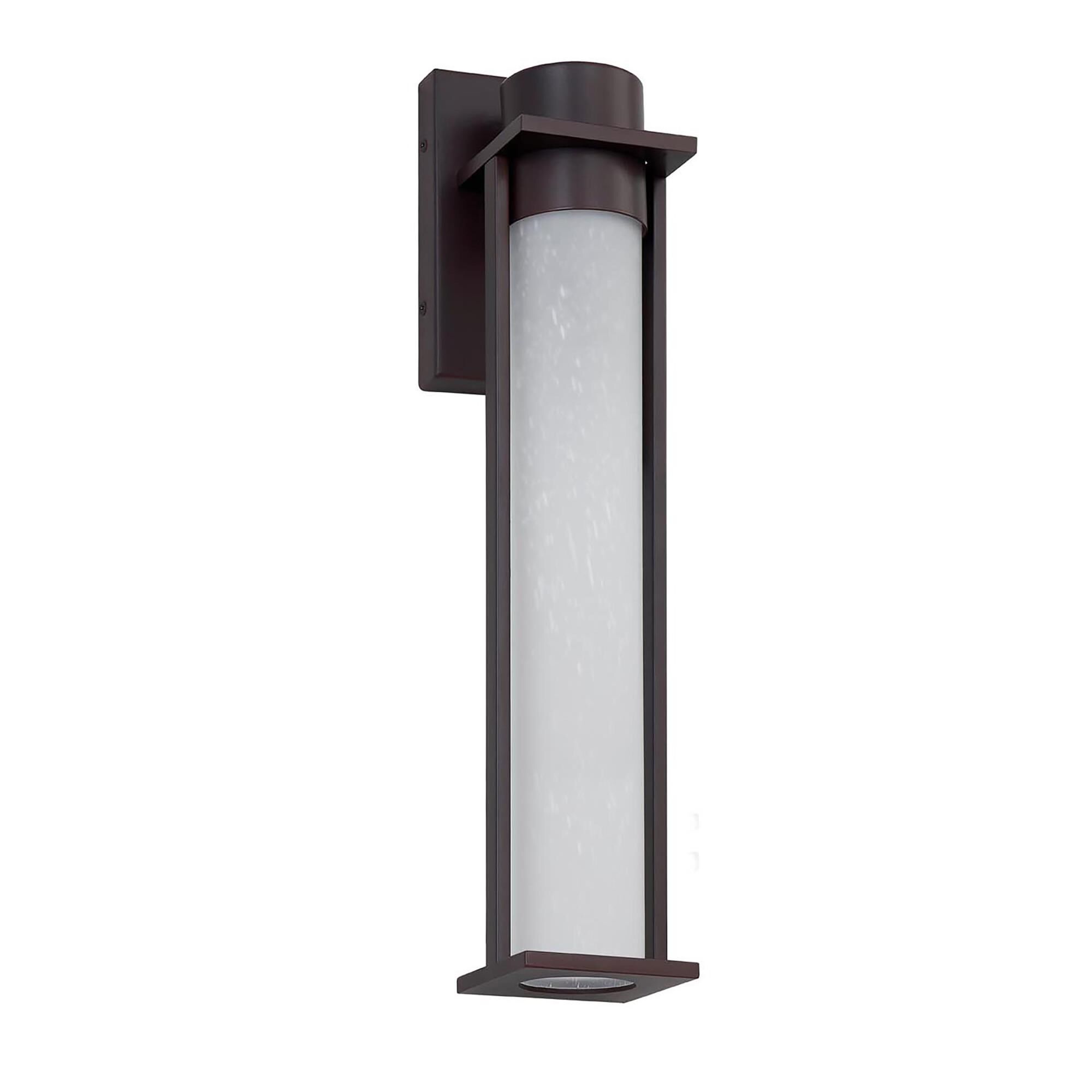 Justice Design Group Fusion Wooster 18 Inch Tall LED Outdoor Wall Light