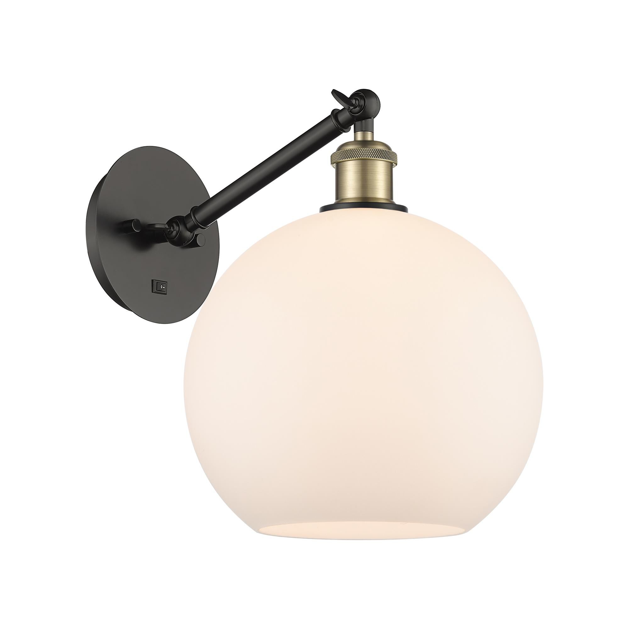 Bruno Marashlian Athens 10 Inch Wall Swing Lamp by Innovations Lighting