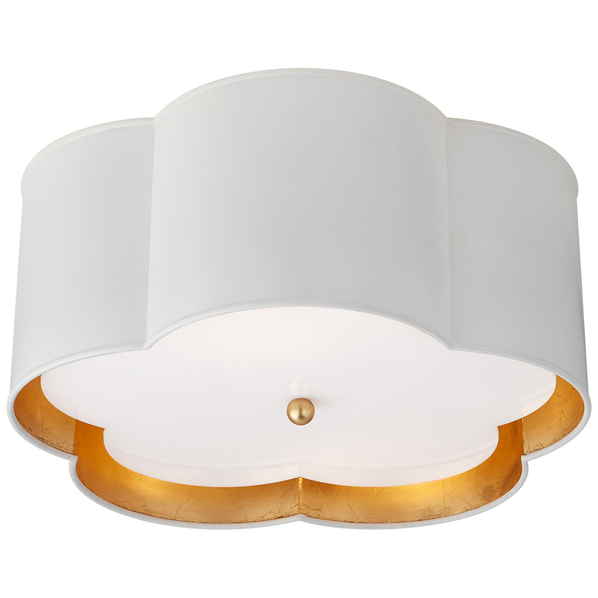Shown in Plaster White finish and Frosted Acrylic glass