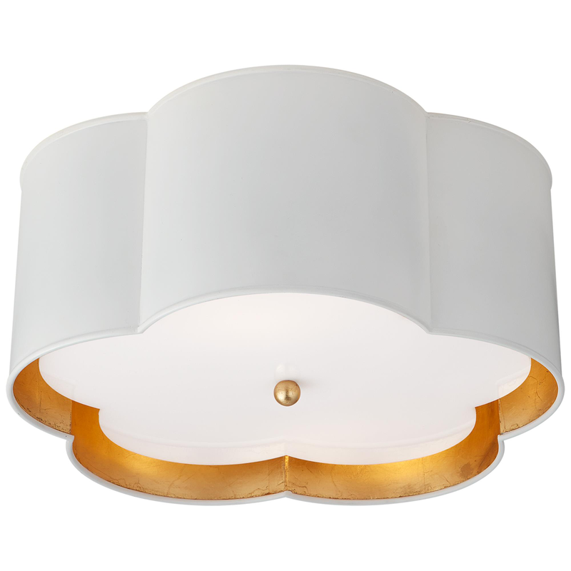 kate spade new york Bryce 15 Inch 2 Light Flush Mount by Visual Comfort Signature Collection