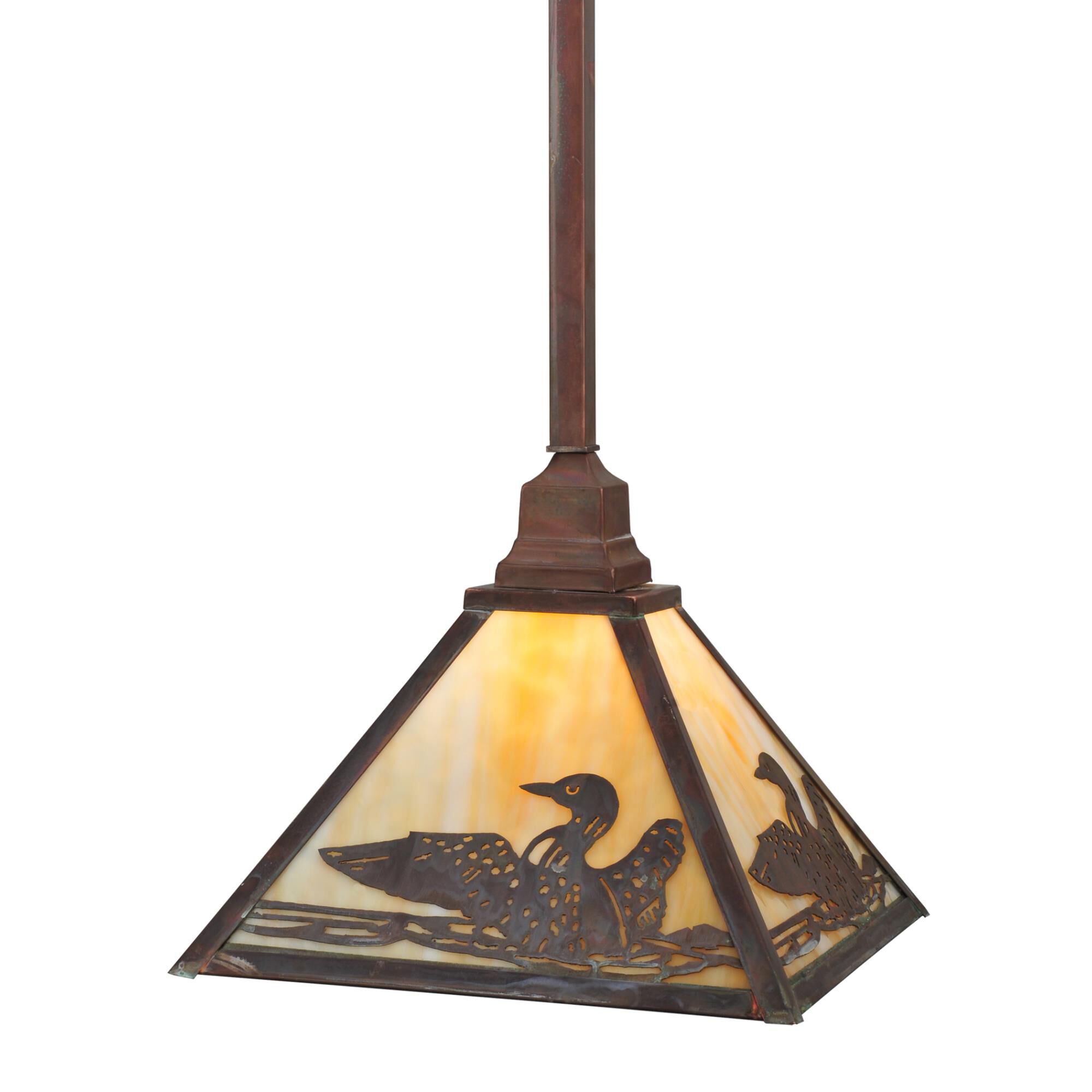 Loon 17 Inch Large Pendant by Meyda Lighting