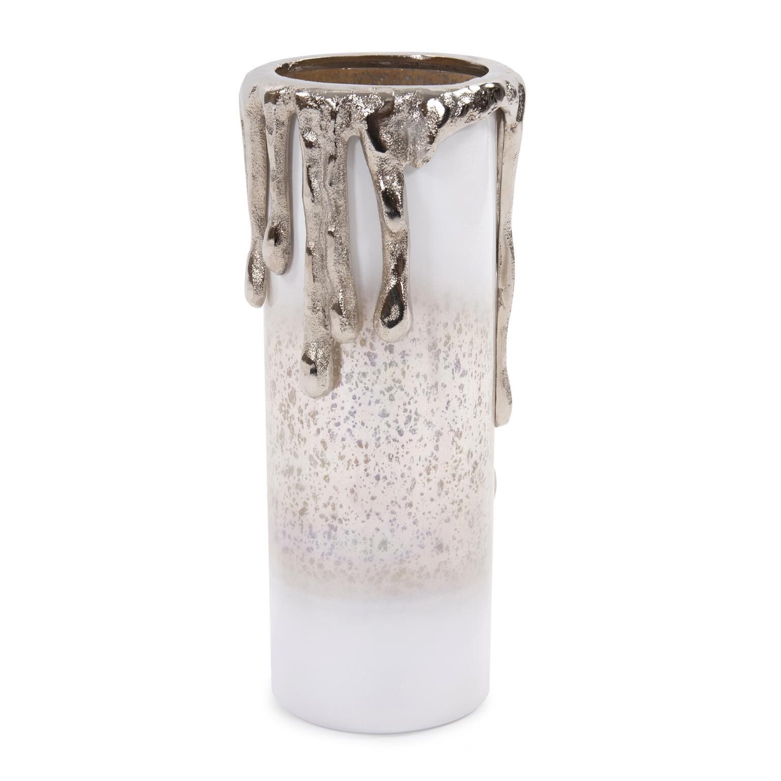 The Arctic Glacier Candle Holder by Howard Elliott Collection