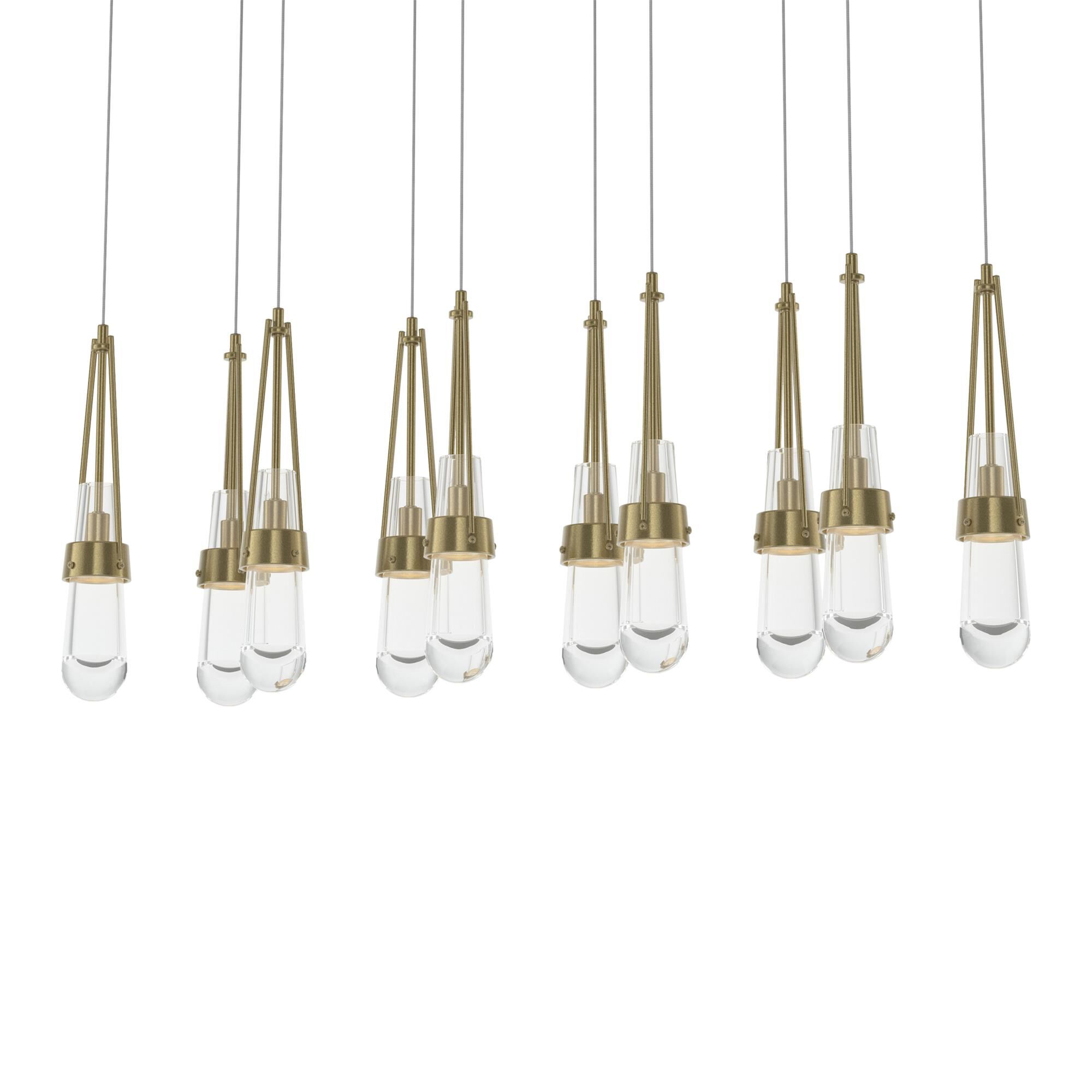Shown in Modern Brass finish