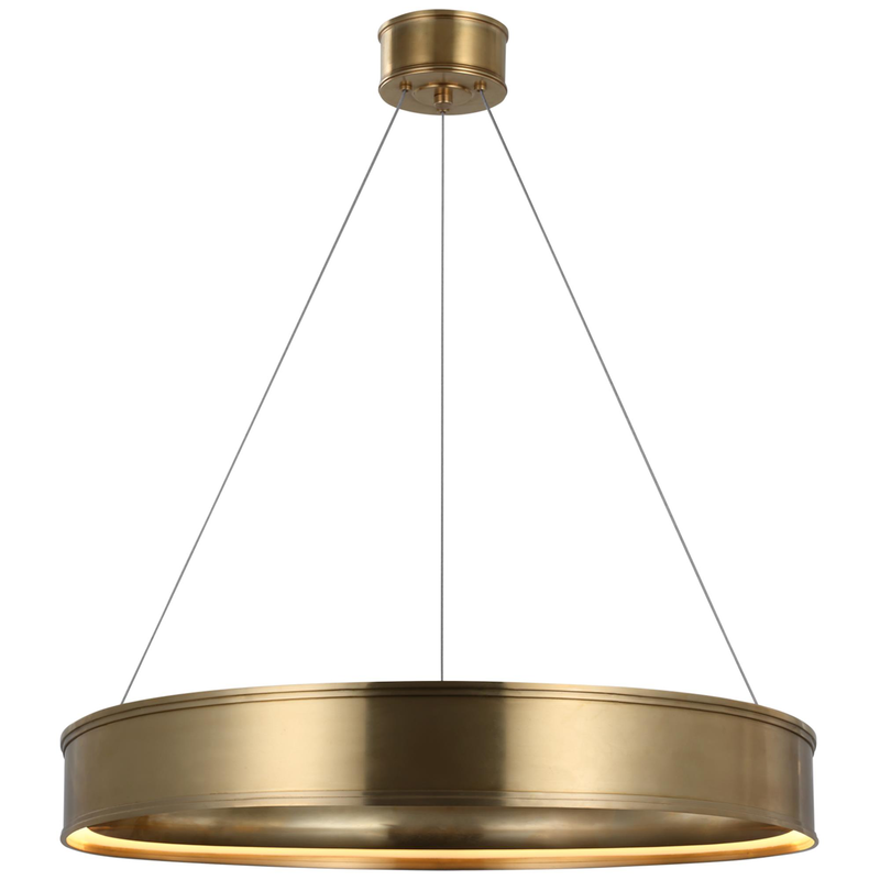 Visual Comfort Signature Collection Chapman & Myers Connery 30 Inch LED Chandelier