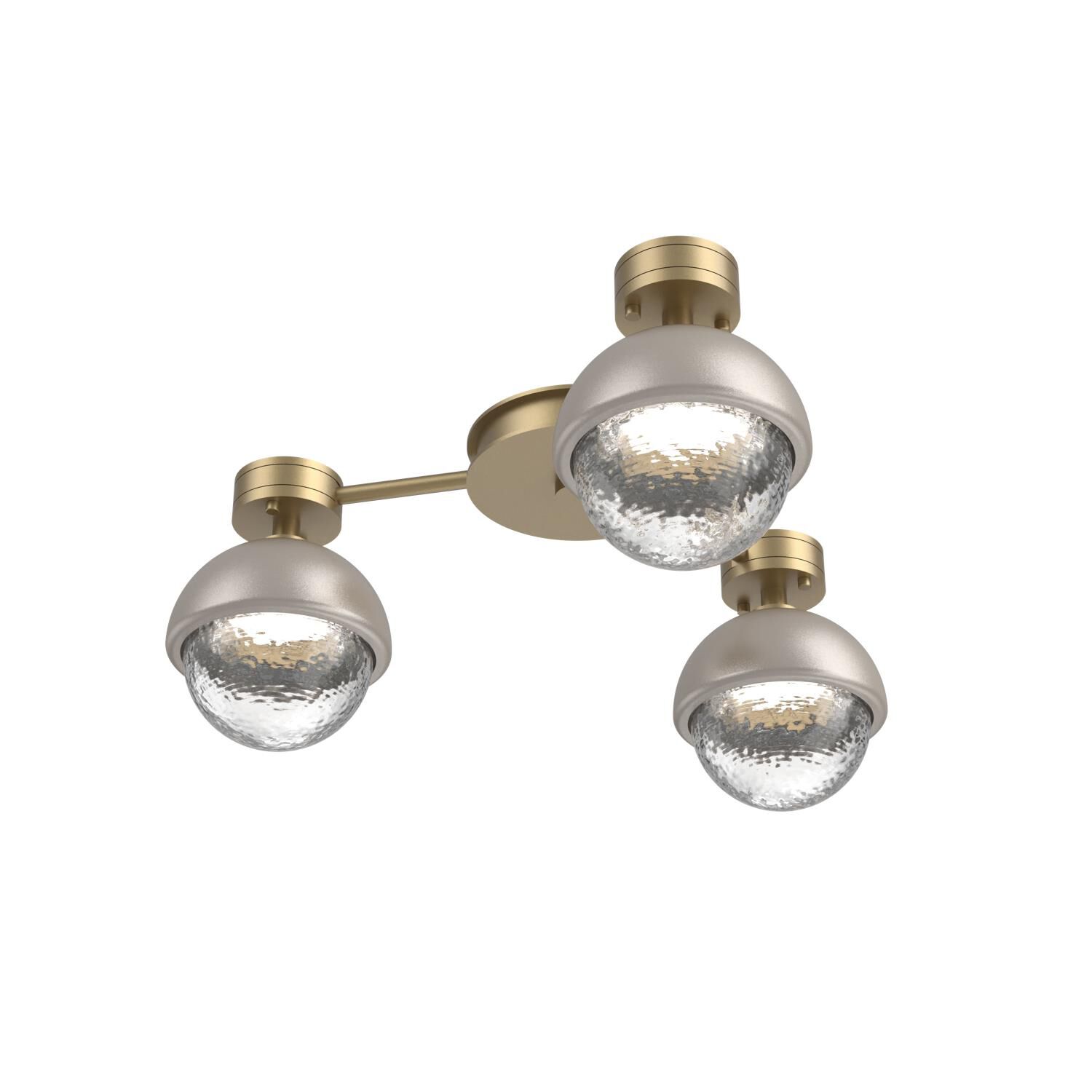 Levi Wilson Cabochon 23 Inch Flush Mount by Hammerton Studio