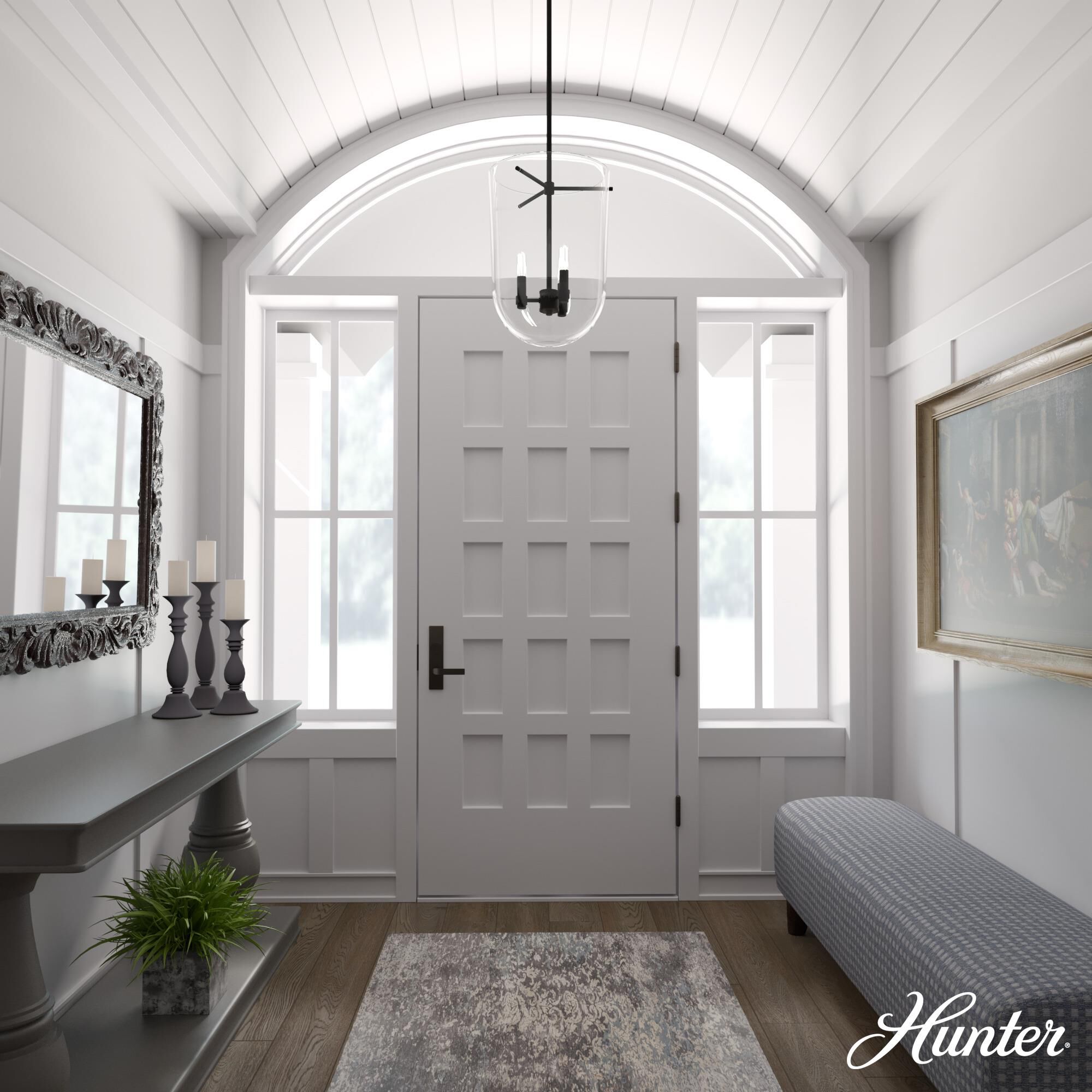 Sacha 11 Inch Mini Pendant by Hunter Fan