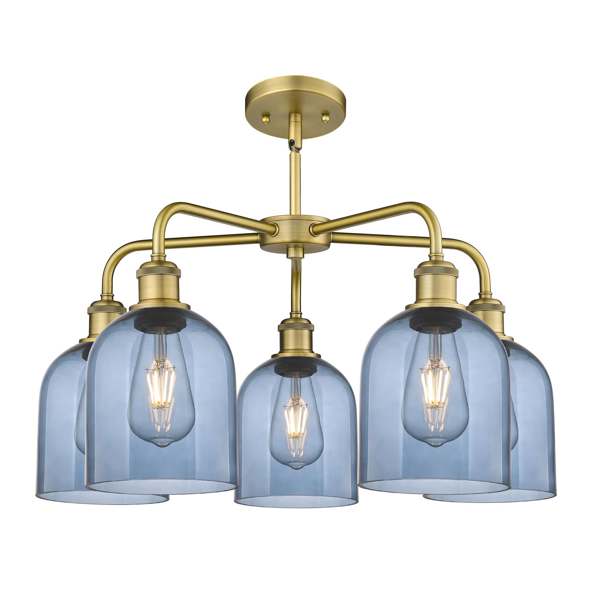 Shown in Brushed Brass finish