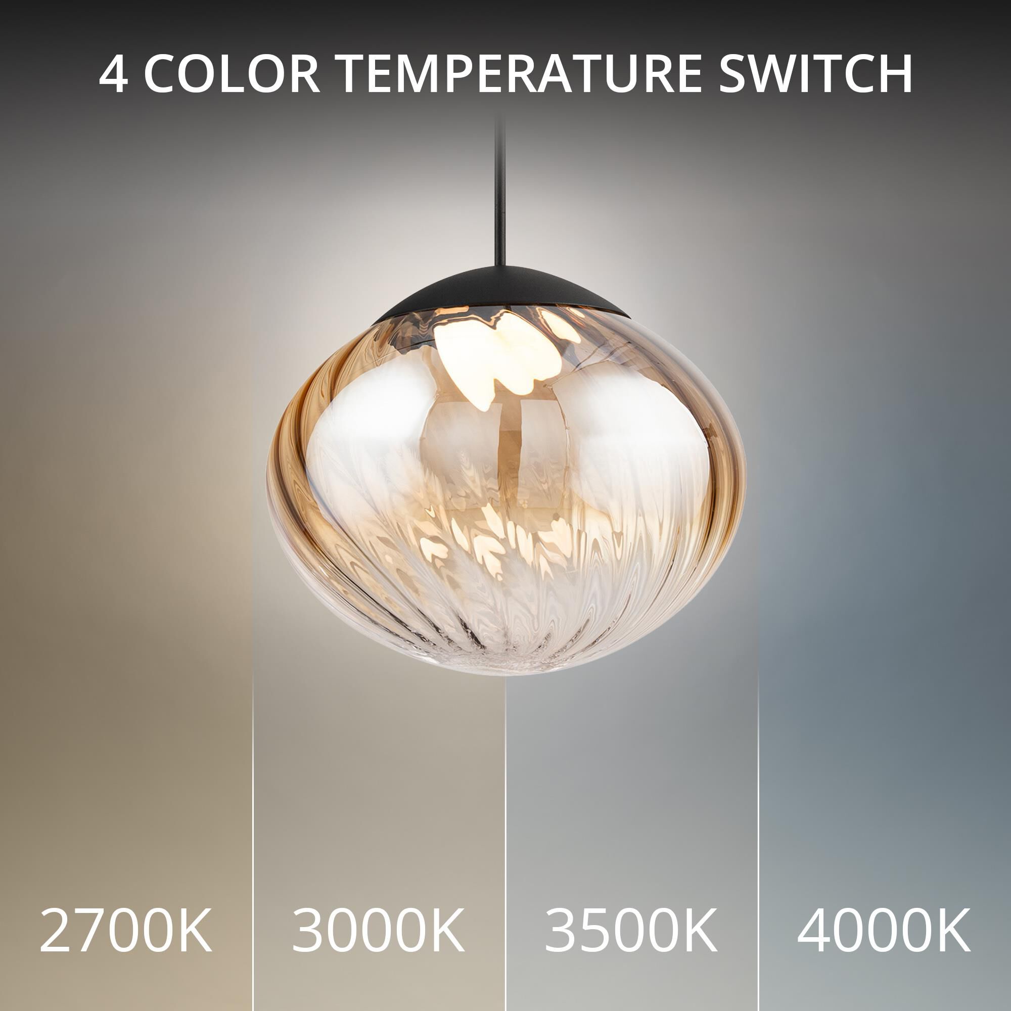 Shown in Black Amber Glass finish