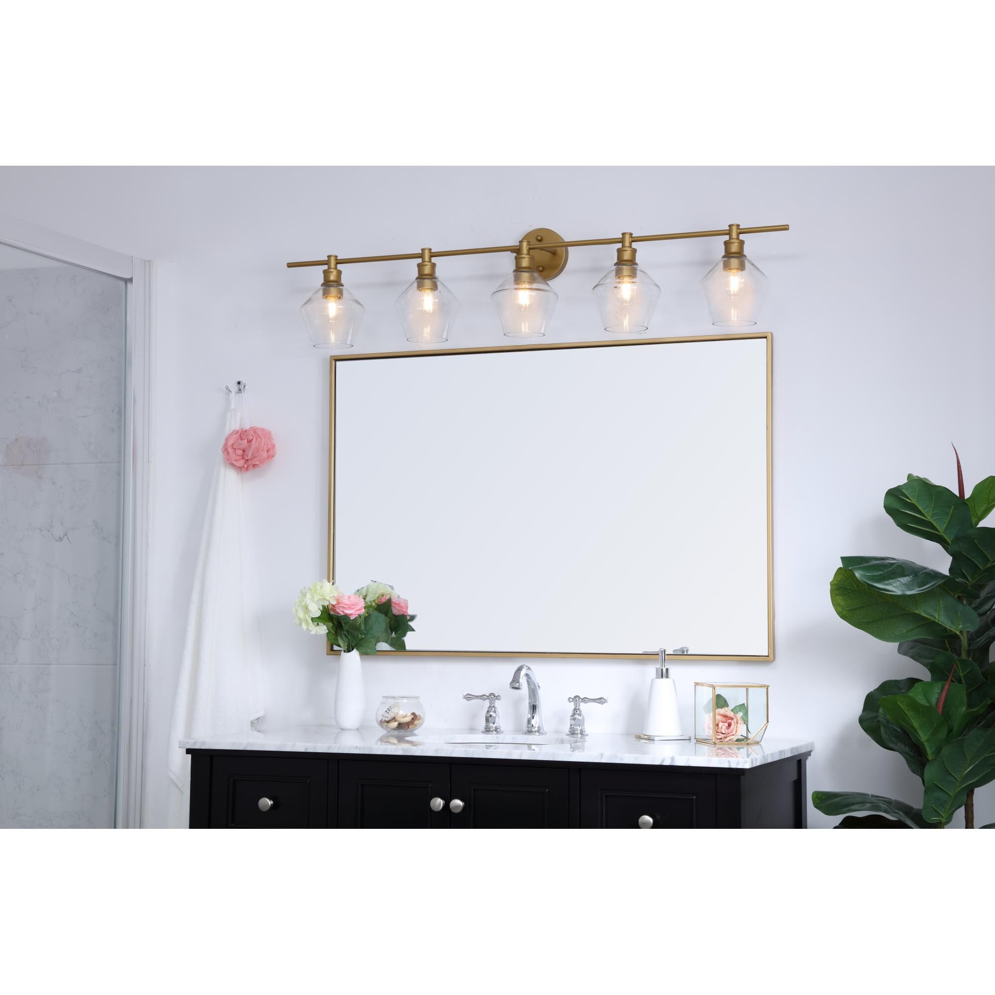 Gene 47 Inch Bath Vanity Light by Elegant Lighting
