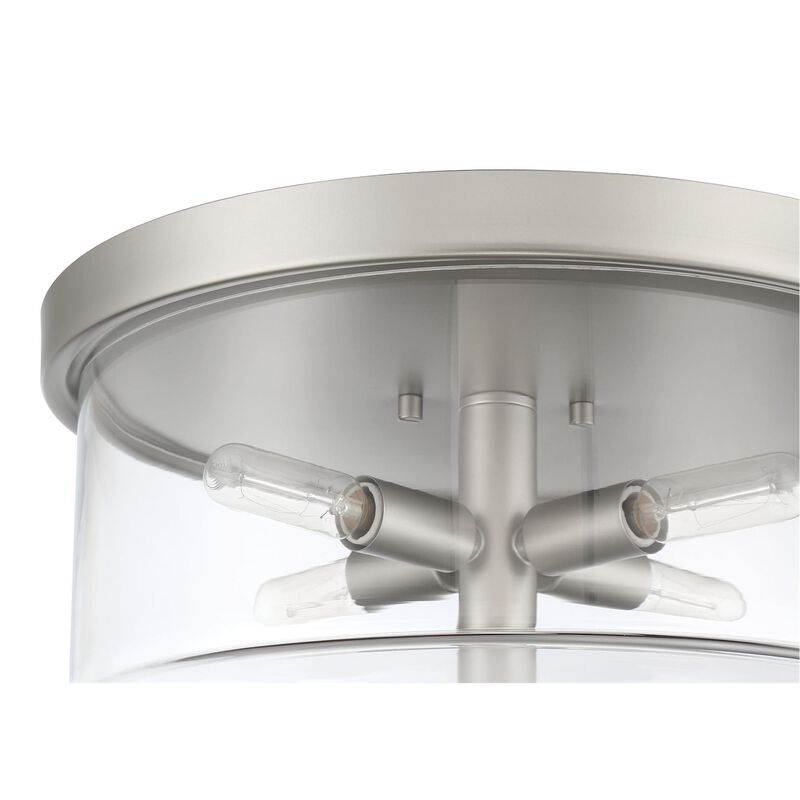 Hailie 15 Inch 4 Light Flush Mount by Craftmade