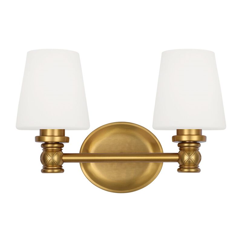 Sean Lavin Xavierre 14 Inch 2 Light Bath Vanity Light by Visual Comfort Studio