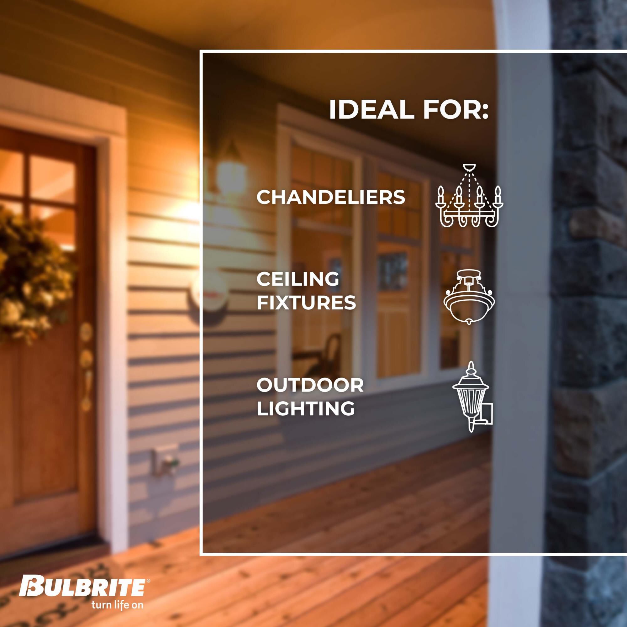 25 Watt 2200K ST15 Incandescent Light Bulb by Bulbrite