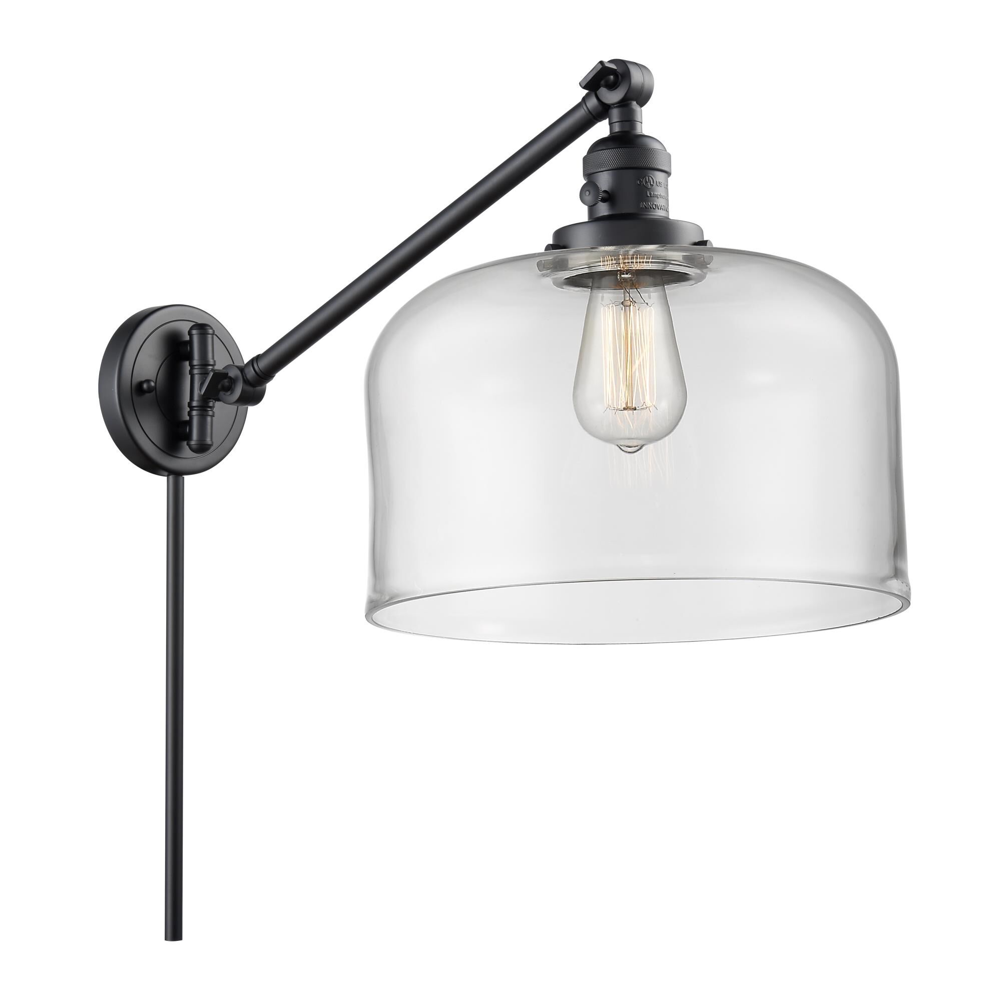 Bruno Marashlian Bell Wall Swing Lamp by Innovations Lighting