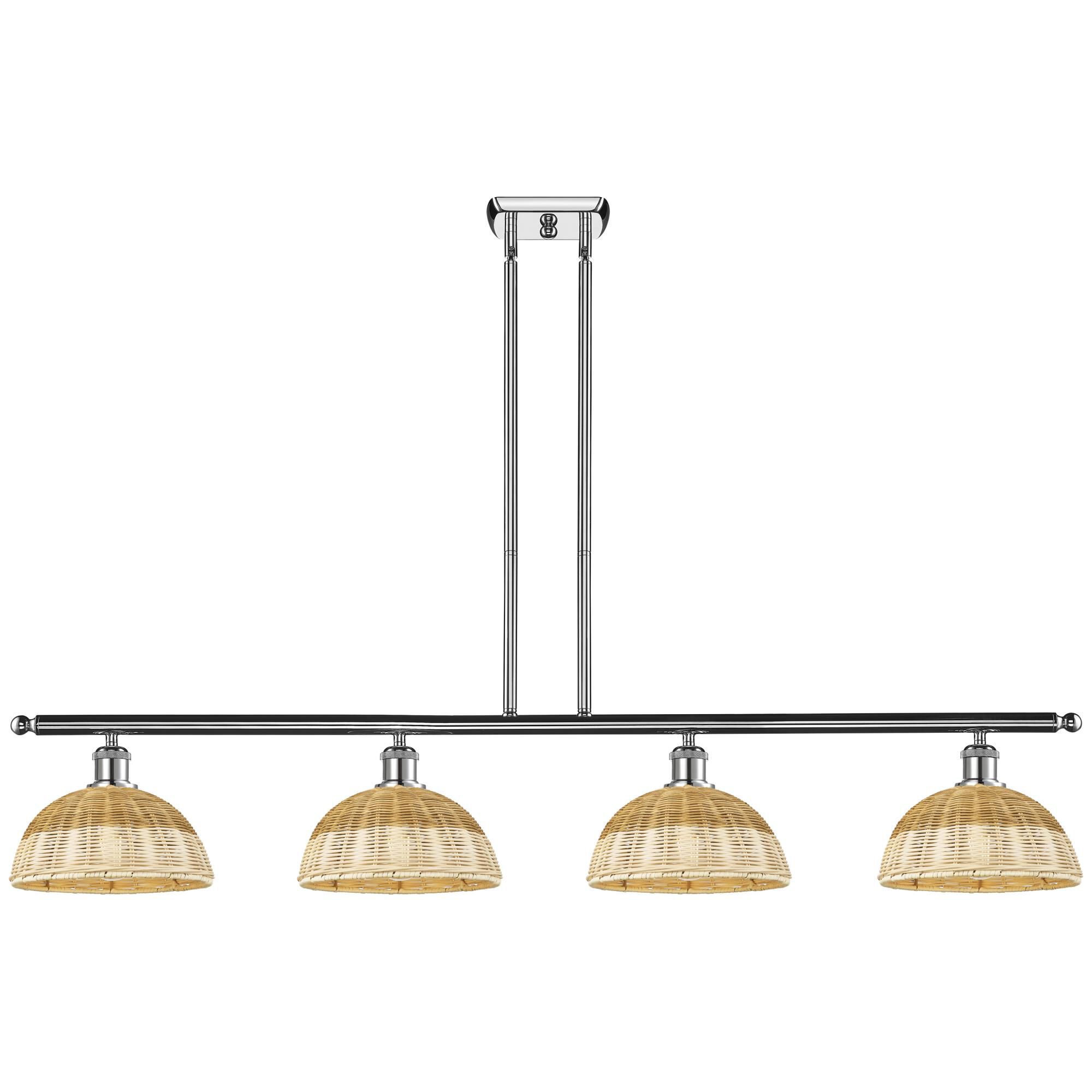 Shown in Polished Chrome finish and Natural shade