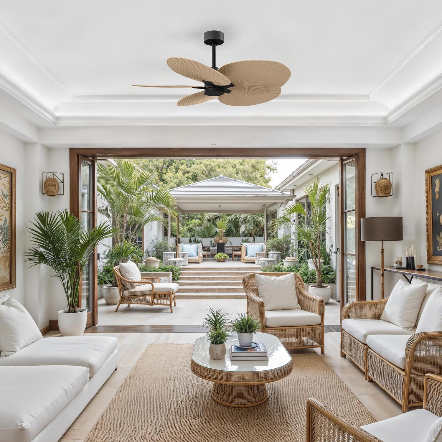 Alessandra Tropical 48 Inch Ceiling Fan by Matthews Fan Company