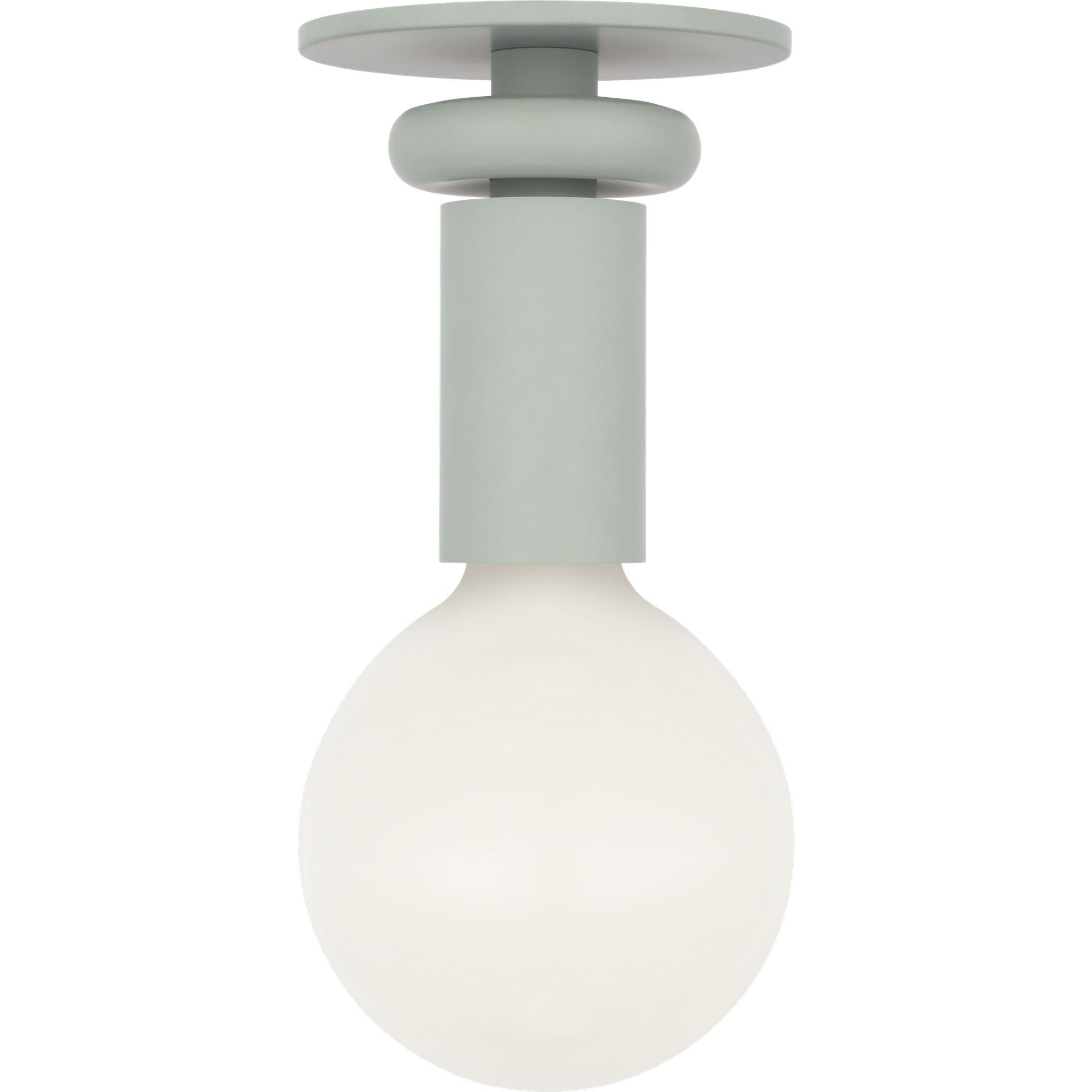 Malcolm 5 Inch Semi Flush Mount,