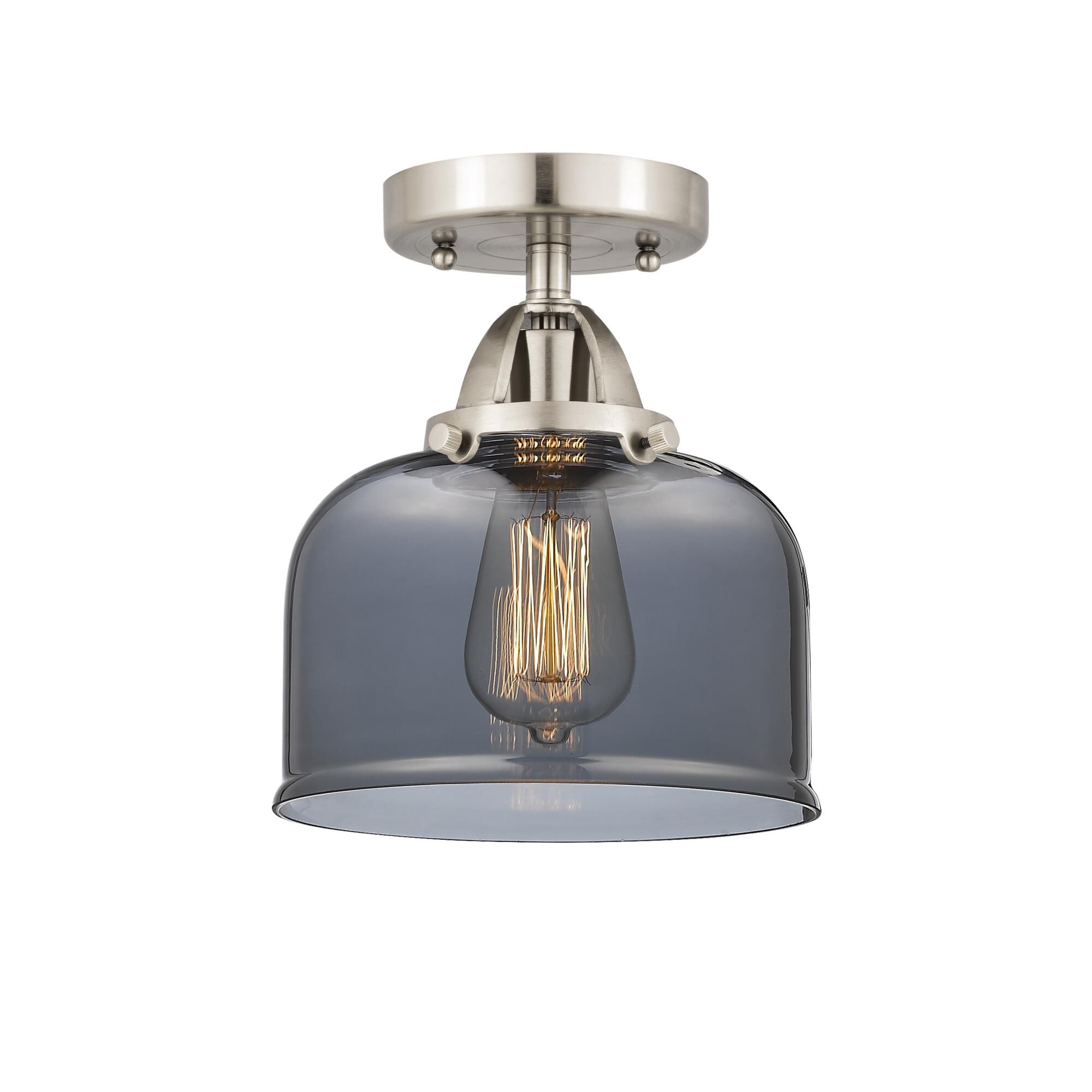 Bruno Marashlian Bell 8 Inch 1 Light Semi Flush Mount by Innovations Lighting