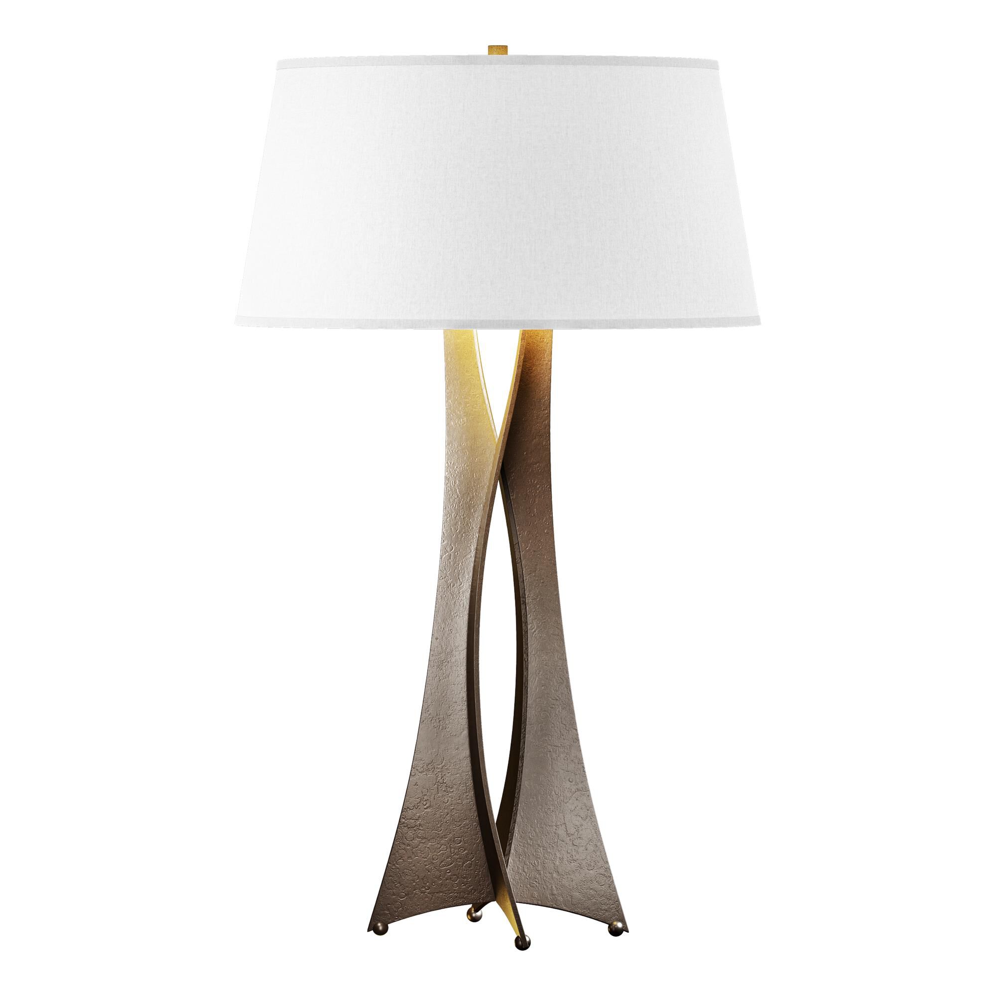 Shown in Bronze finish and Flax shade