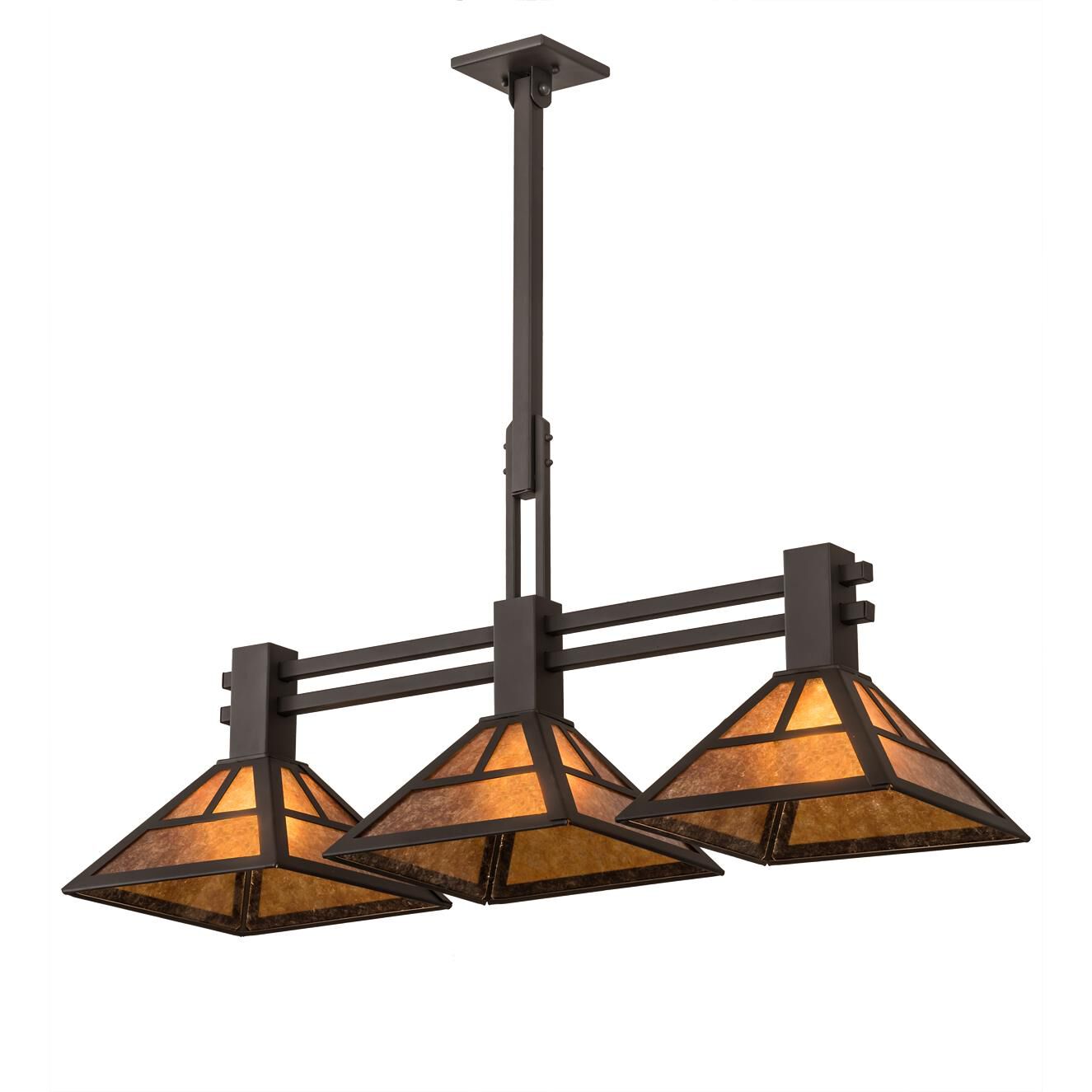 40 Inch 3 Light Linear Suspension Light by Meyda Lighting