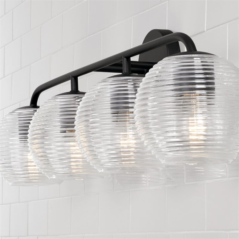 Dolan 33 Inch 4 Light Bath Vanity Light by Capital Lighting Fixture Company