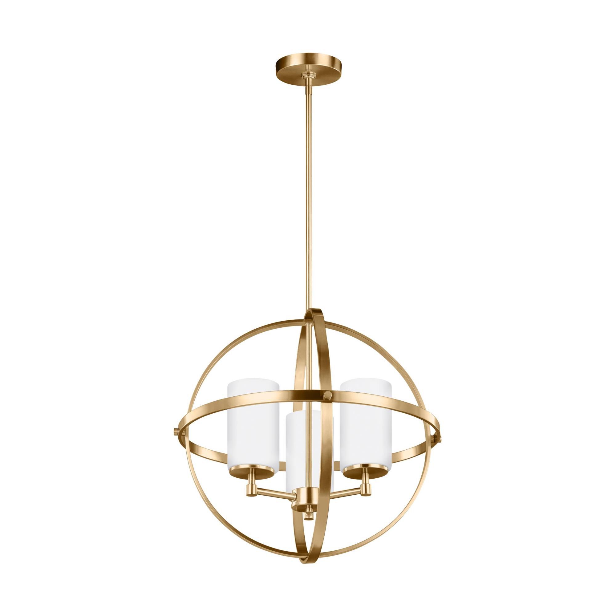 Alturas 19 Inch 3 Light Mini Chandelier by Generation Lighting
