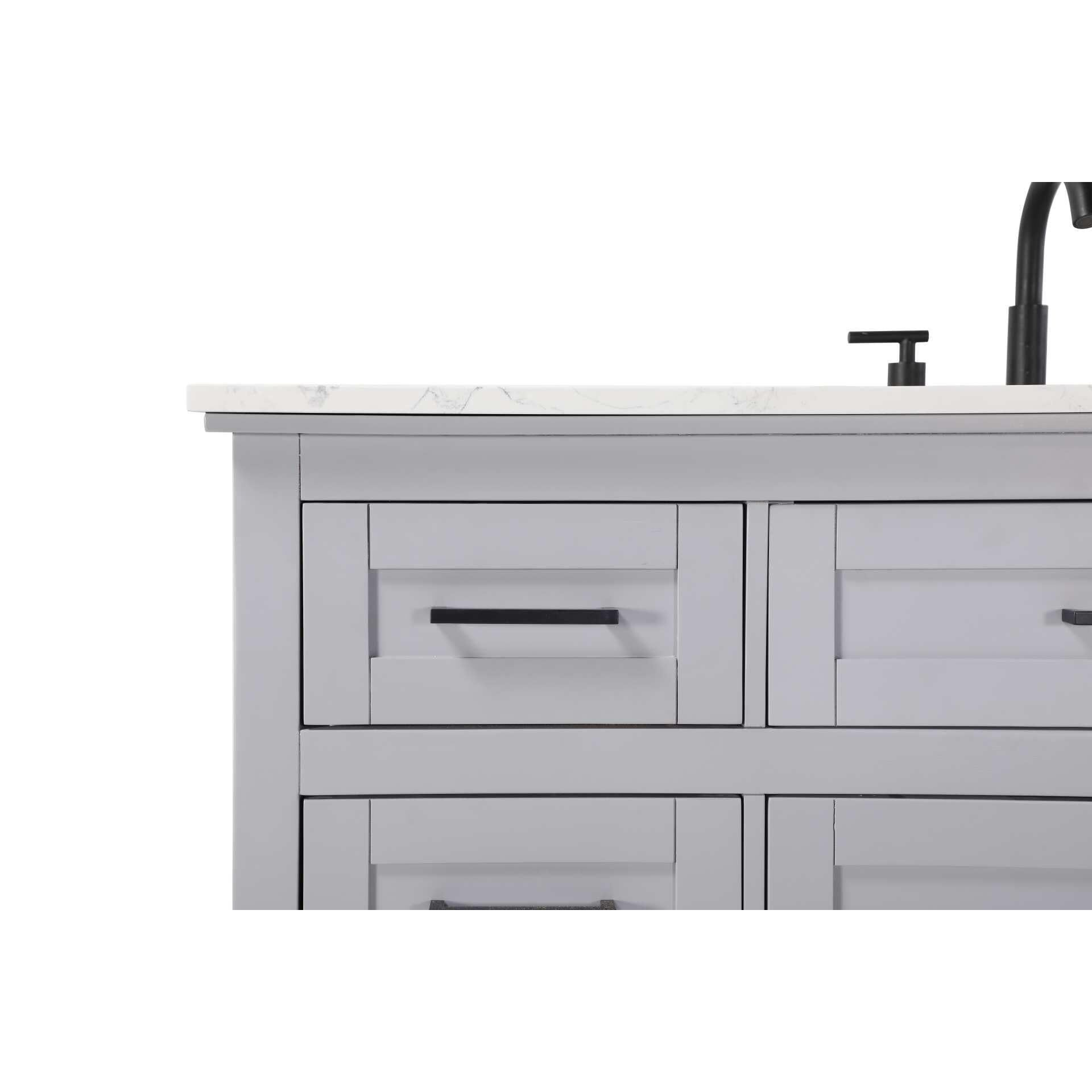 Shown in Grey finish