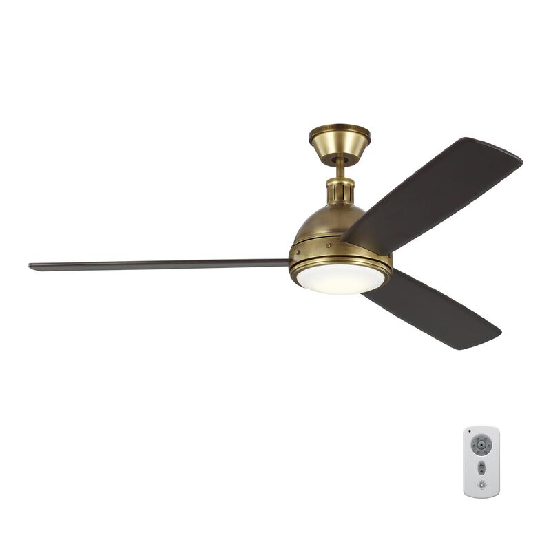 Hicks 60 Inch Ceiling Fan with Light Kit by Visual Comfort Fan