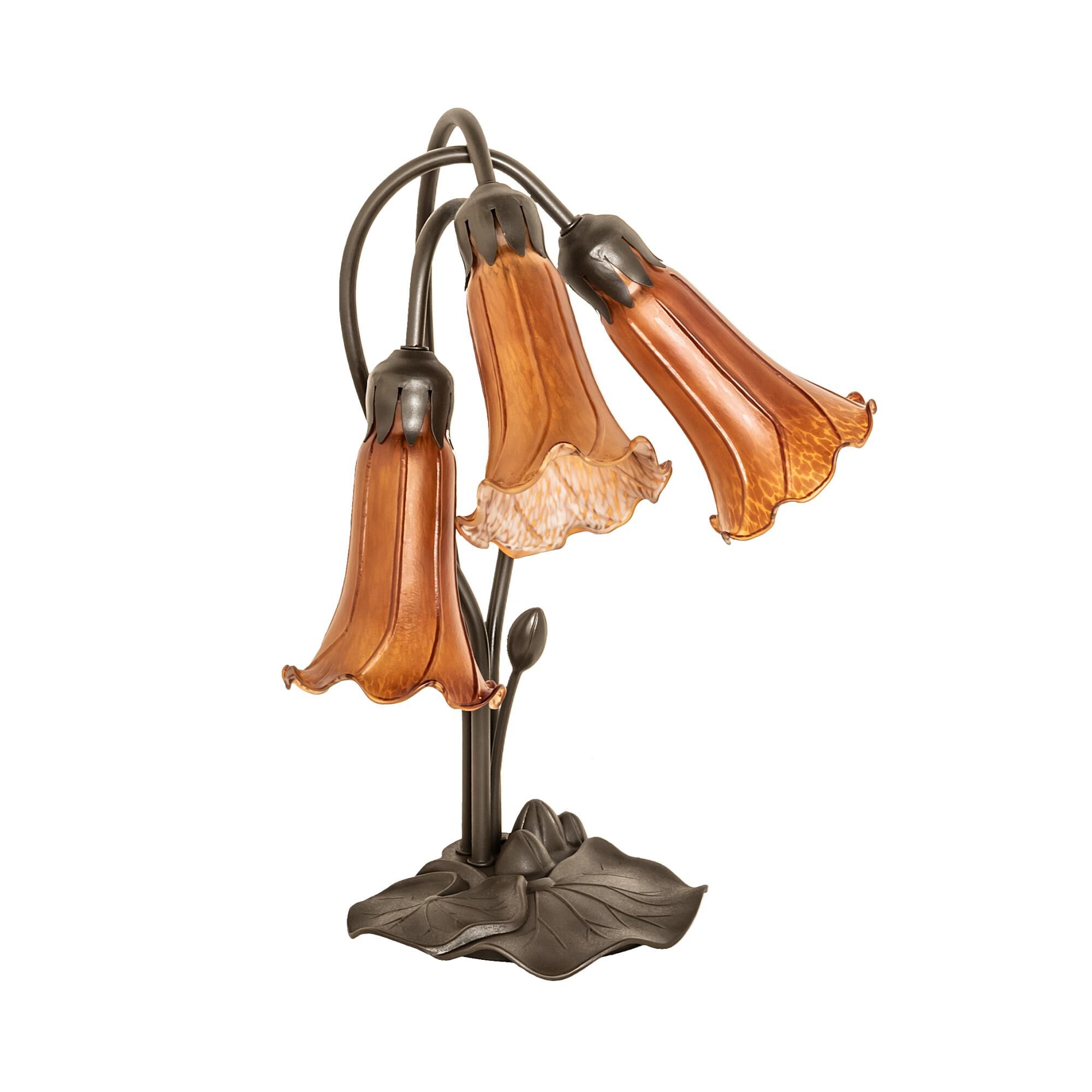 Amber 16 Inch Accent Lamp by Meyda Lighting