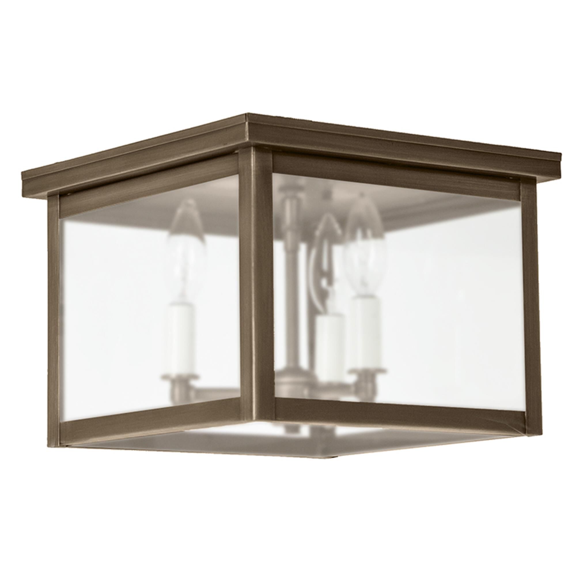 Williams 11 Inch 3 Light Outdoor Flush Mount,