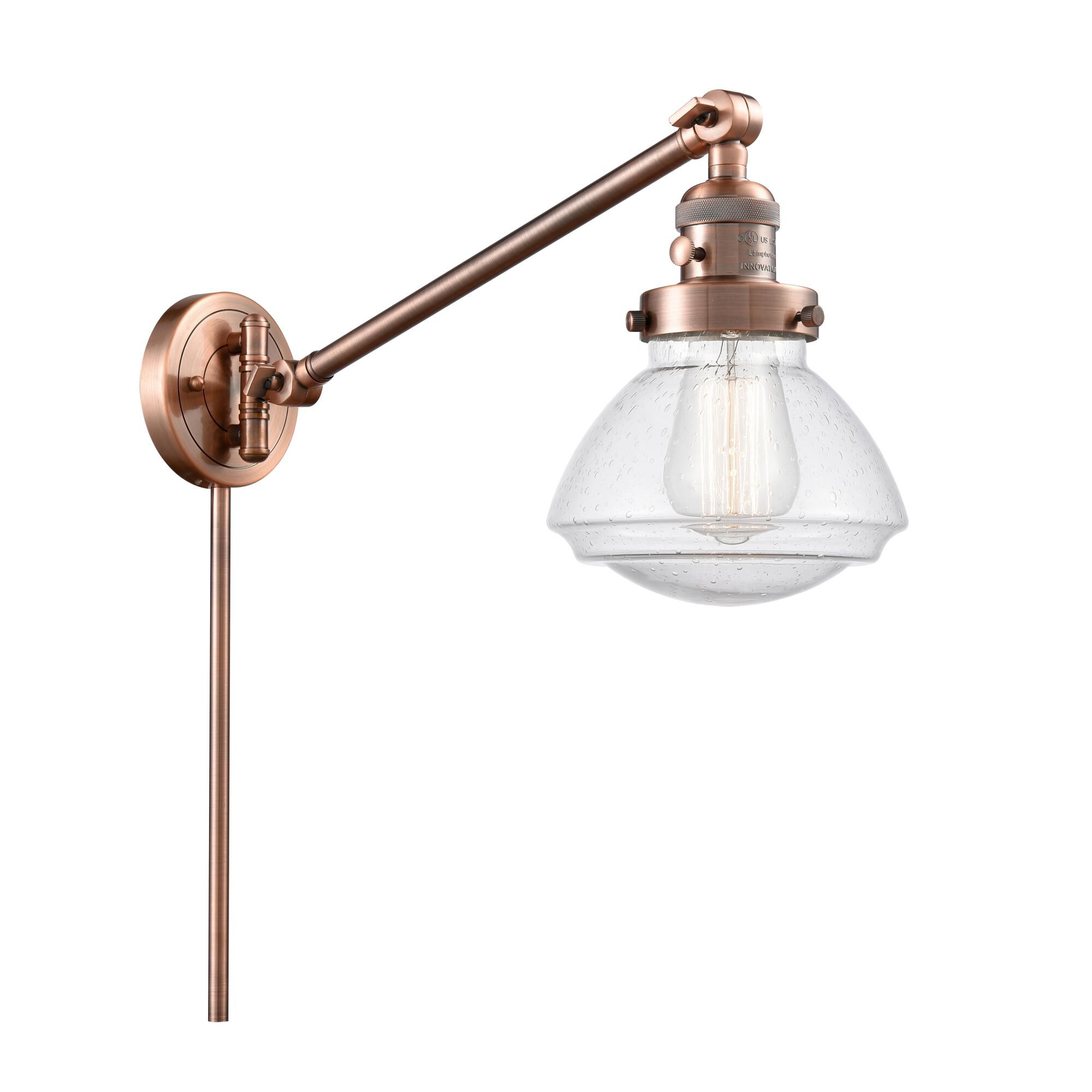 Bruno Marashlian Olean Wall Swing Lamp by Innovations Lighting