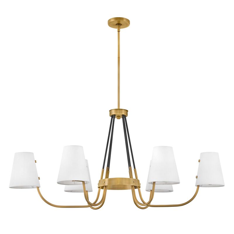 Aston Medium Linear Chandelier by Hinkley