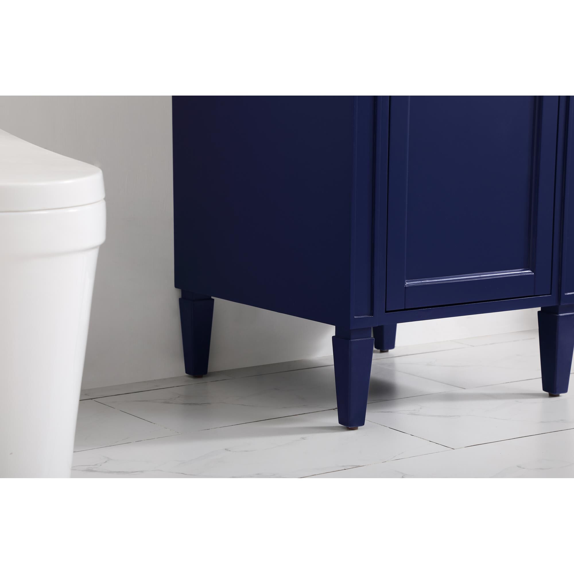 Shown in Blue finish