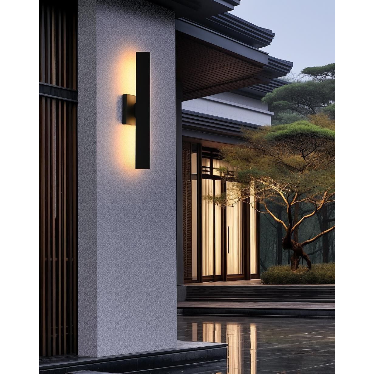 Troy 5 Inch Outdoor Wall Light by Elegant Lighting