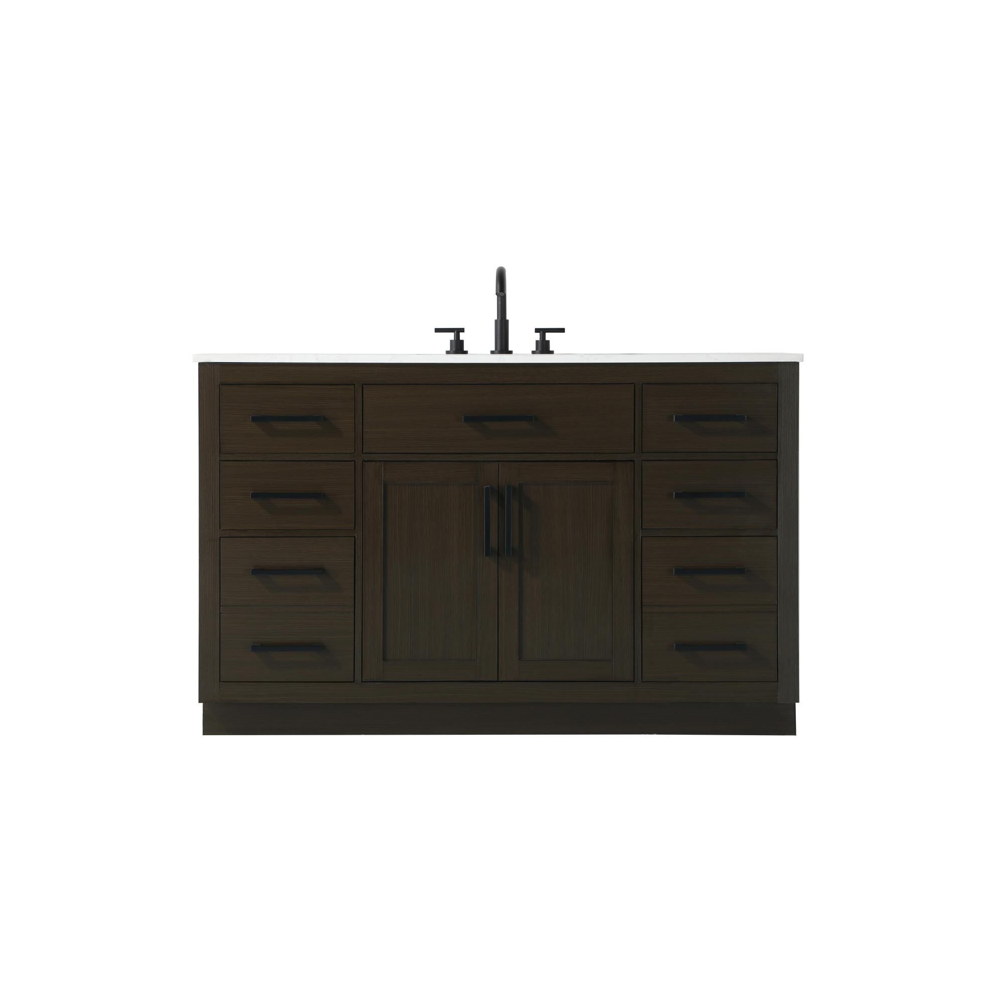 Alden 54 Inch Bath Vanity by Elegant Dcor